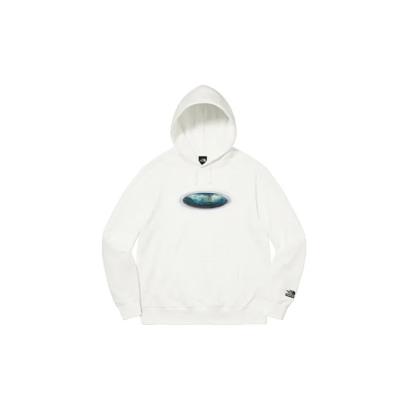 Supreme The North Face Lenticular Mountains Hooded Sweatshirt