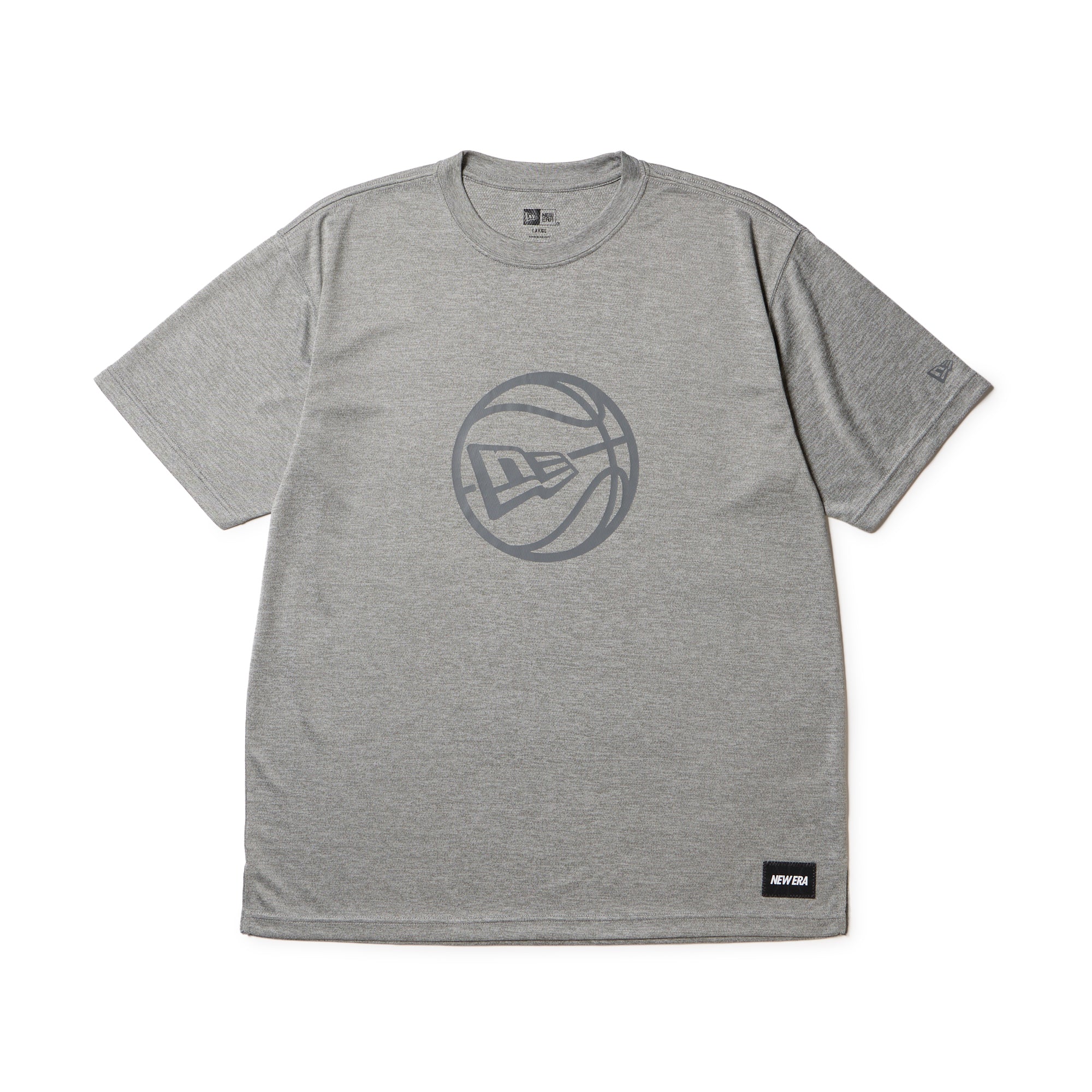 バスケットボール プラクティス 半袖 テック Tシャツ グレー｜パフォーマンスアパレル