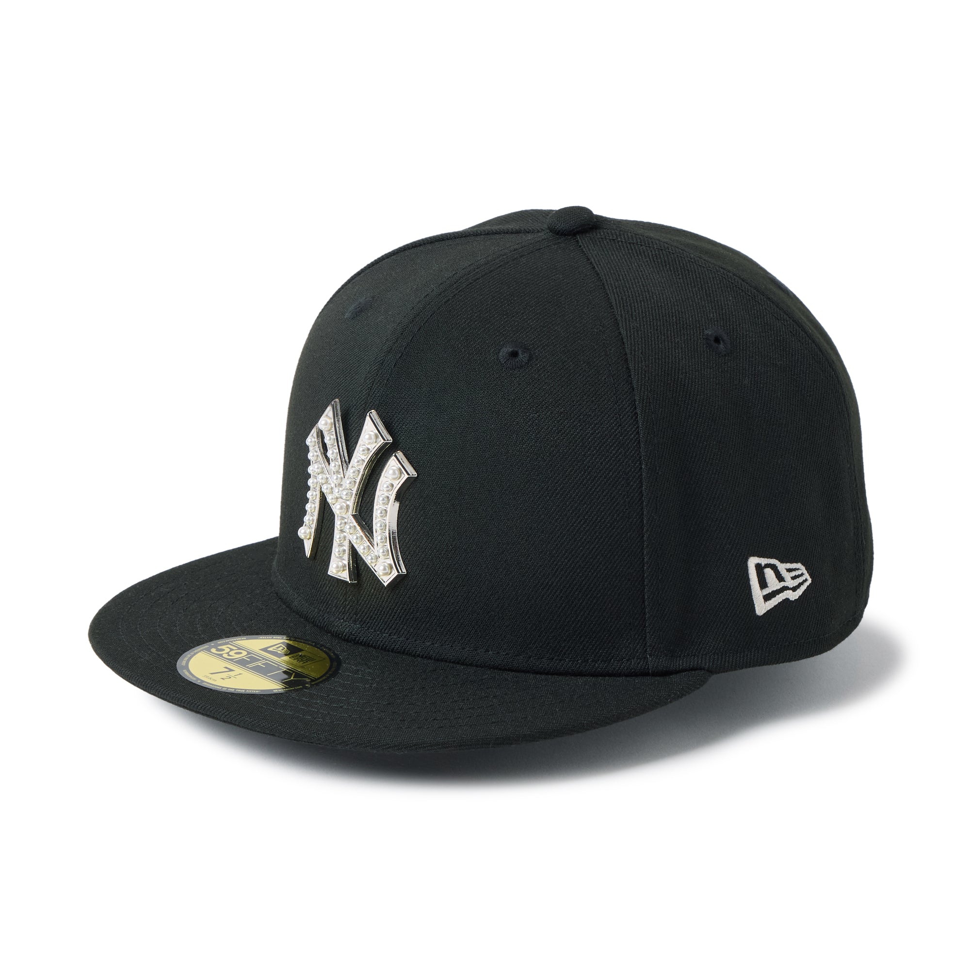 59FIFTY MLB パール バッジ Pearl Badge ニューヨーク・ヤンキース ブラック
