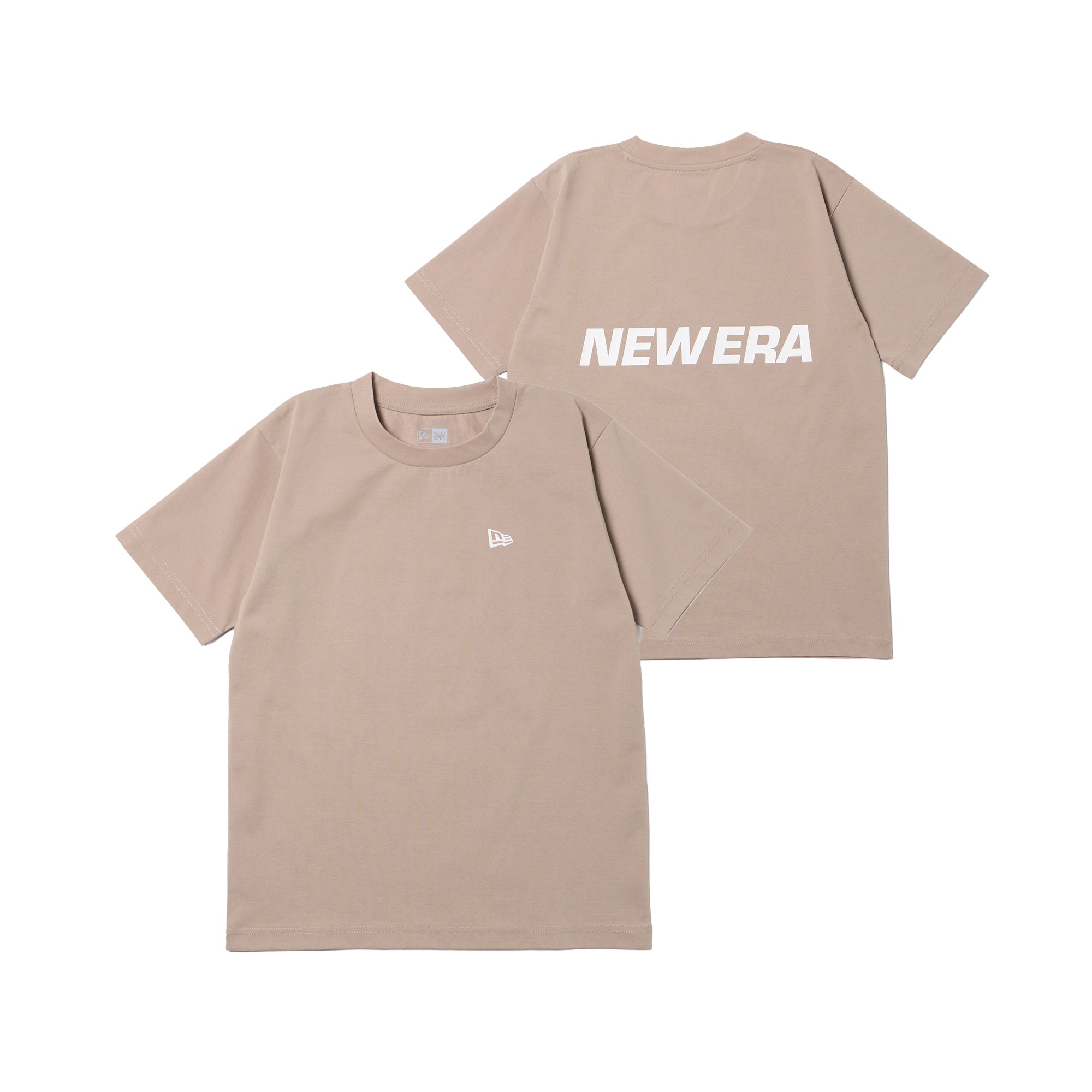 キッズ Youth 半袖 ユーティリティー Tシャツ Wordmark Logo アッシュブラウン | アウトドア