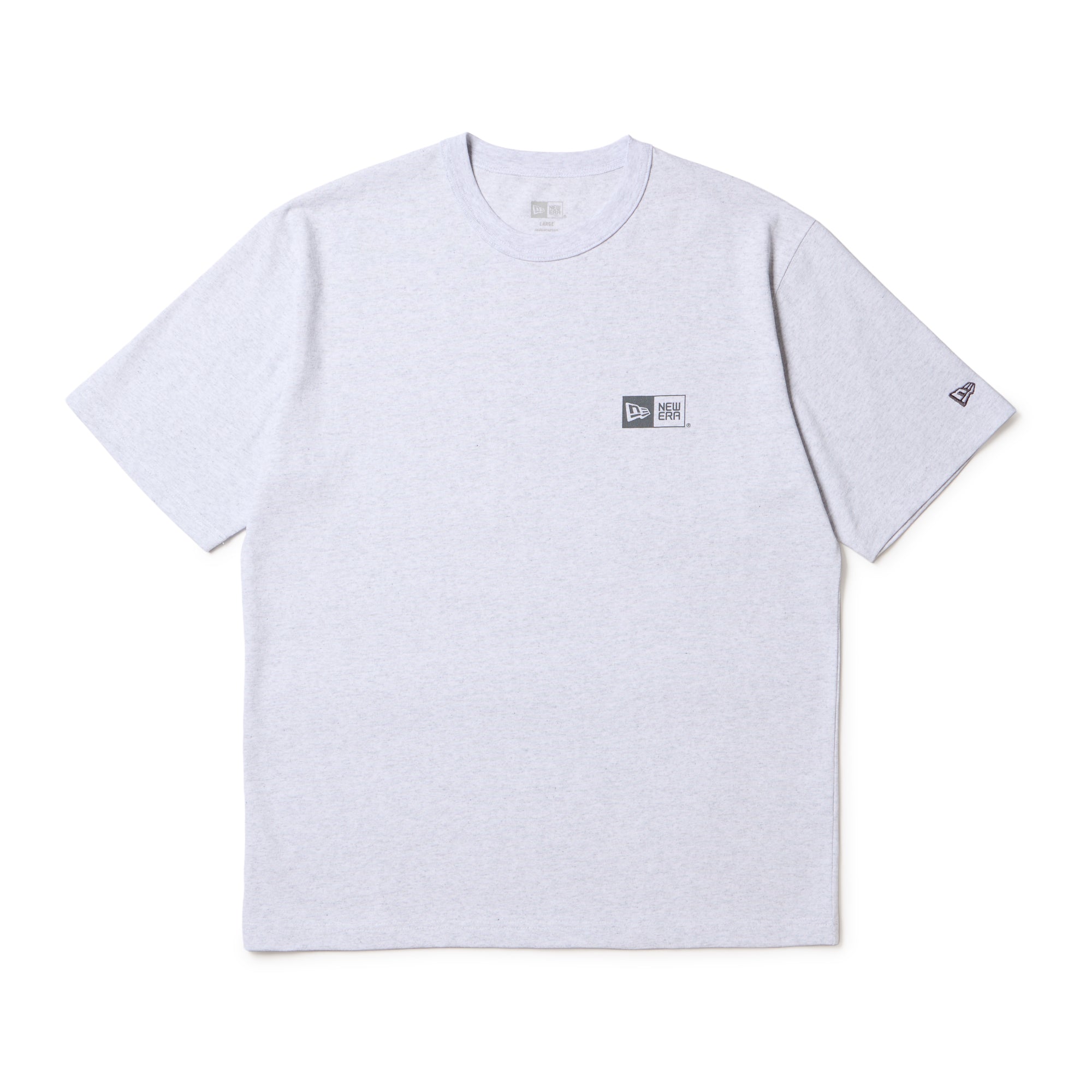 半袖 ウォッシュドコットン Tシャツ Box Logo グレー | アウトドア