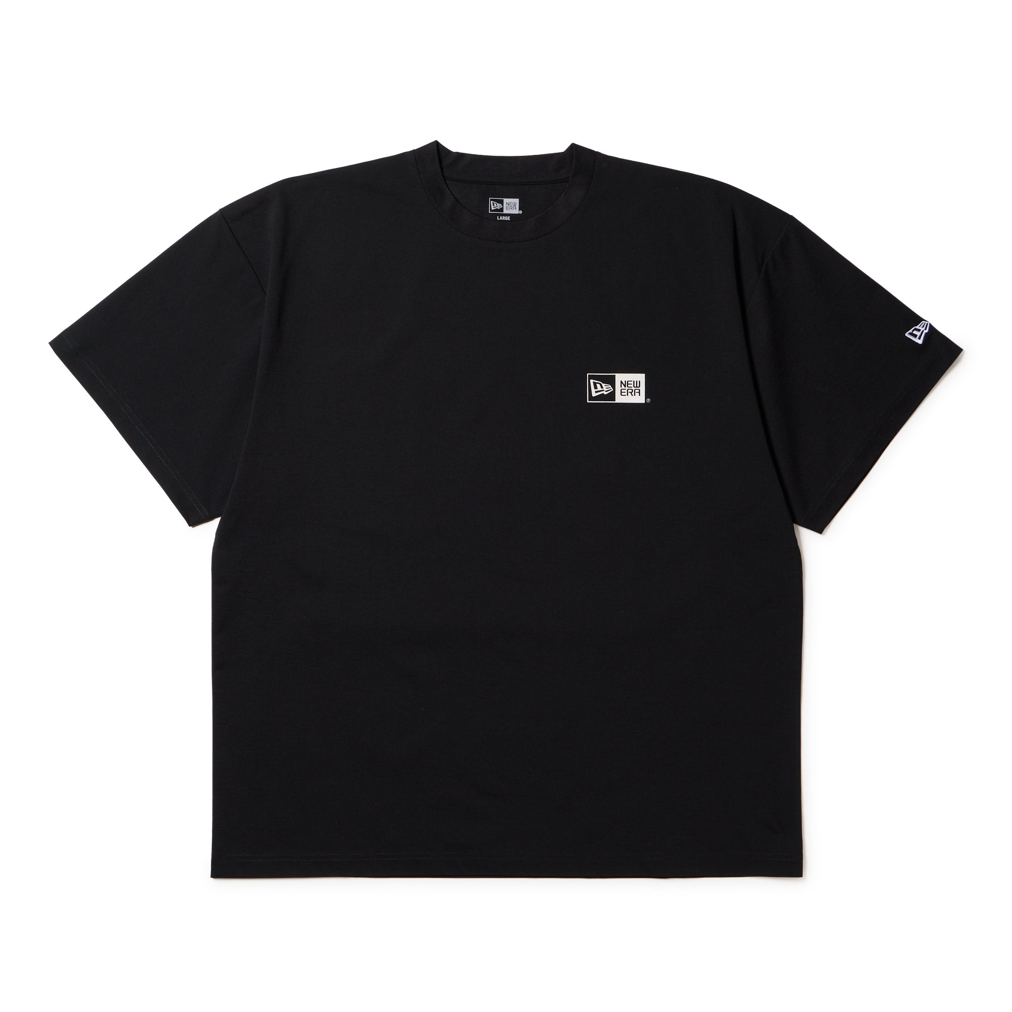 半袖 ユーティリティー オーバーサイズド Tシャツ ボックスロゴ ブラック｜アウトドア