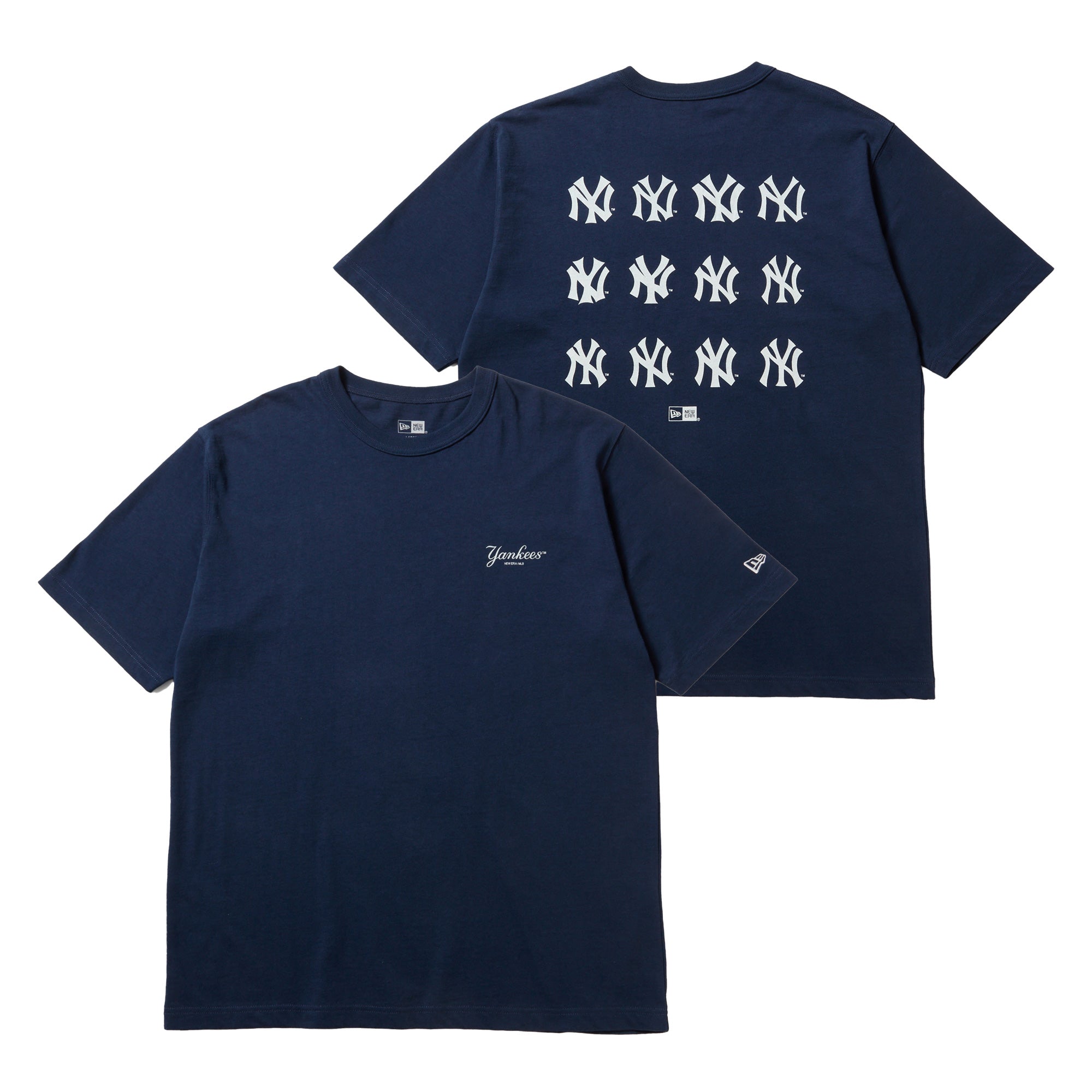 半袖 ウォッシュド コットン Tシャツ クーパーズタウン ニューヨーク･ヤンキース ライトネイビー