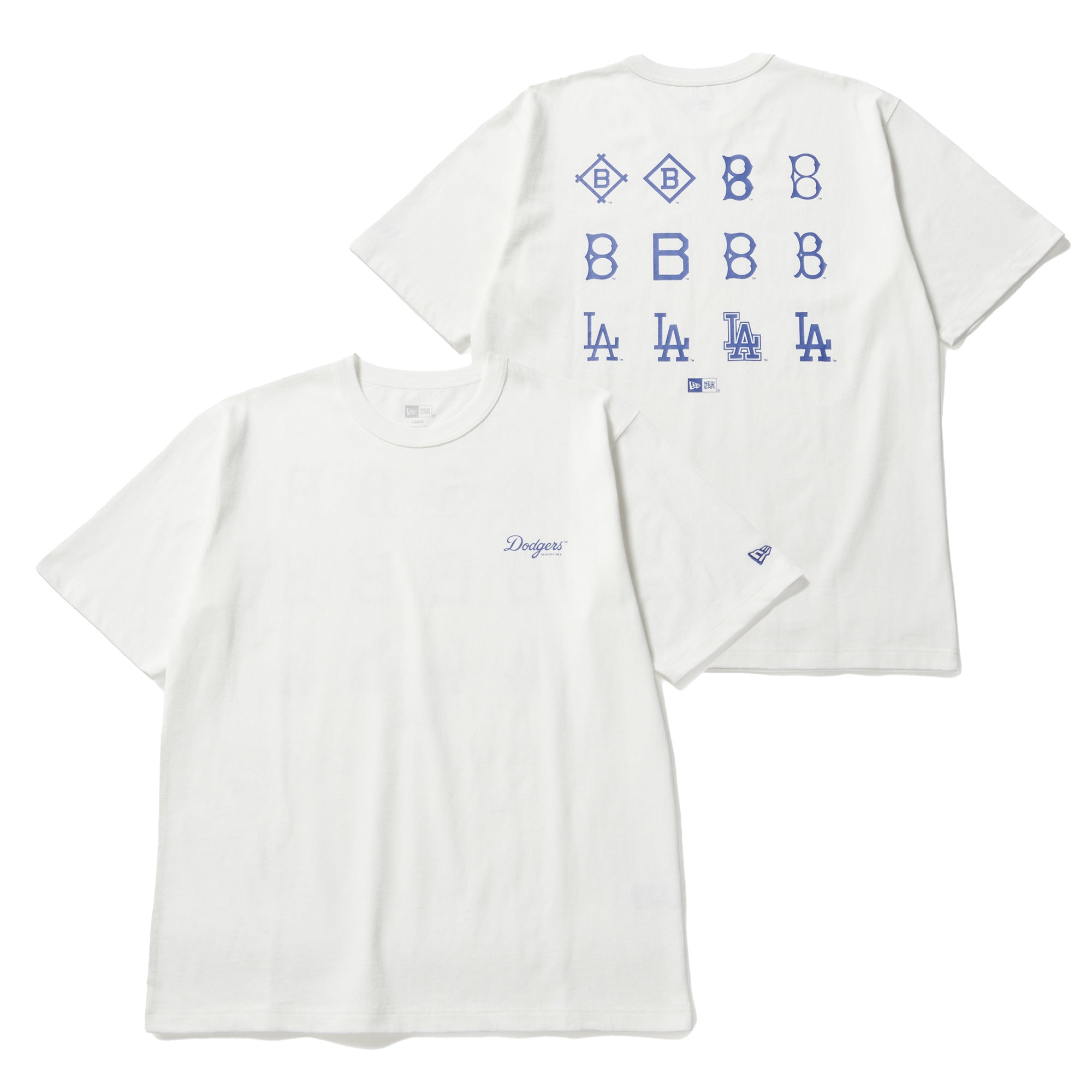半袖 ウォッシュド コットン Tシャツ クーパーズタウン ロサンゼルス・ドジャース オフホワイト