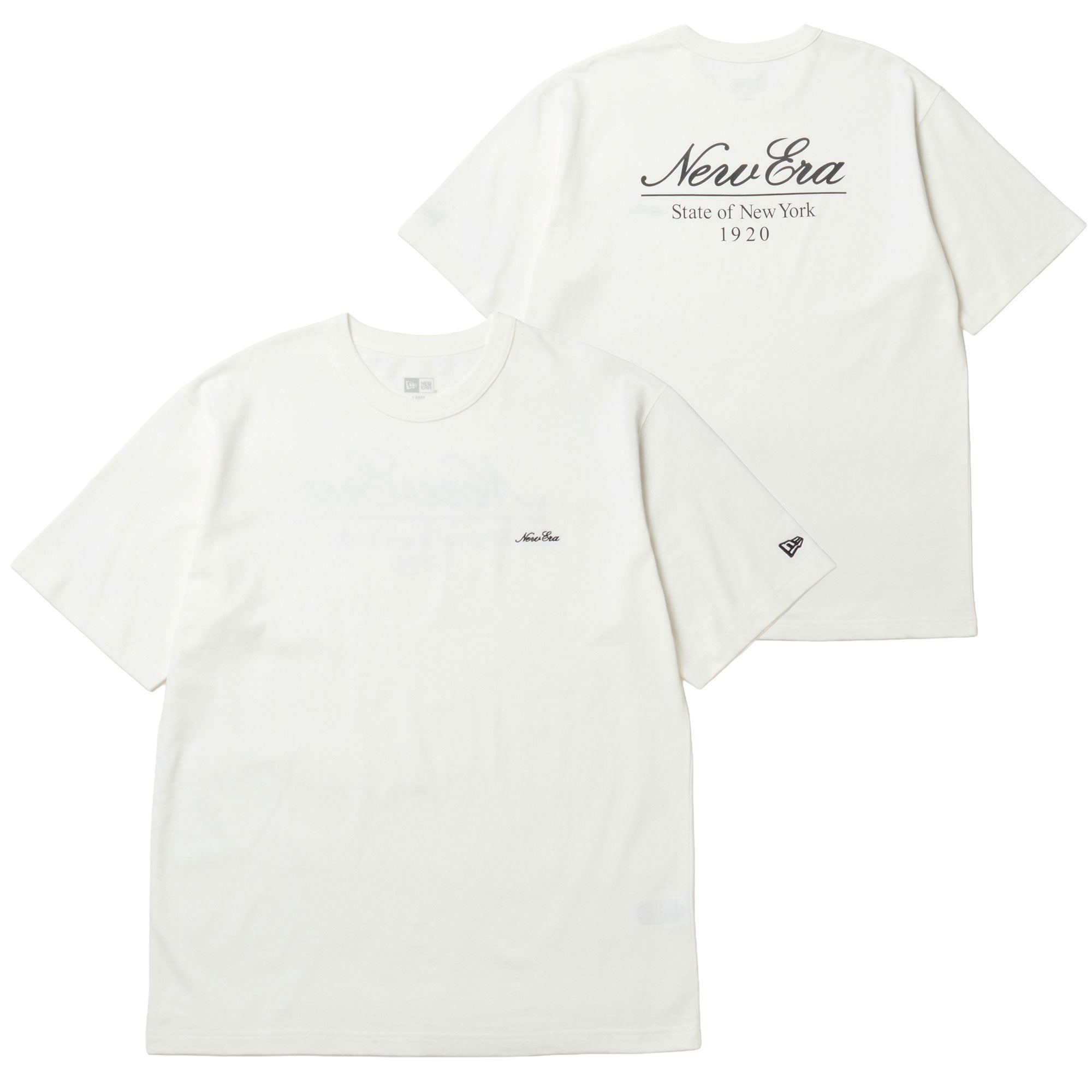 半袖 ウォッシュド コットン Tシャツ Classic Script Logo オフホワイト