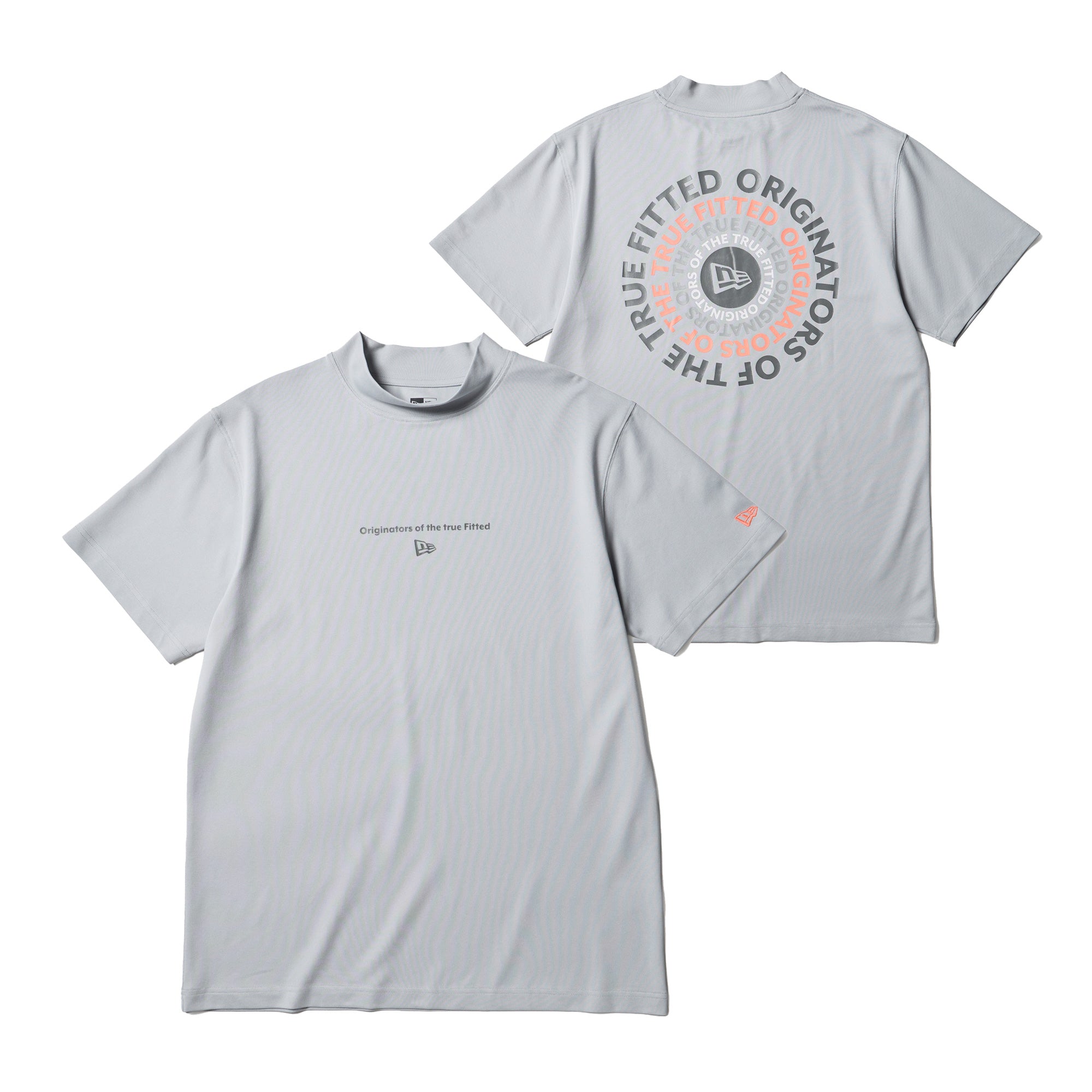 半袖 ミッドネック Tシャツ Circle OOTTF グレー | ゴルフ