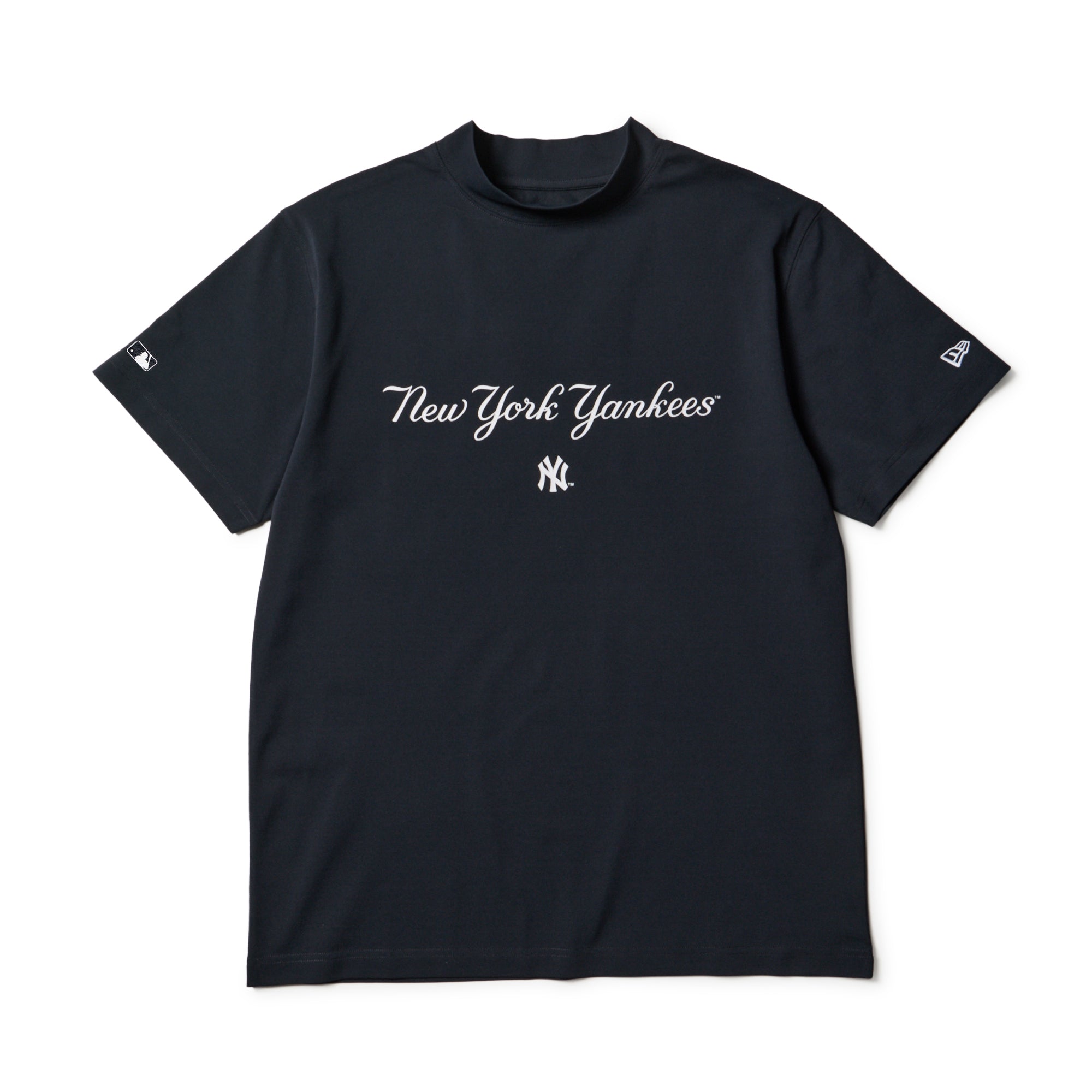 半袖 ミッドネック Tシャツ MLB ニューヨーク・ヤンキース ネイビー | ゴルフ