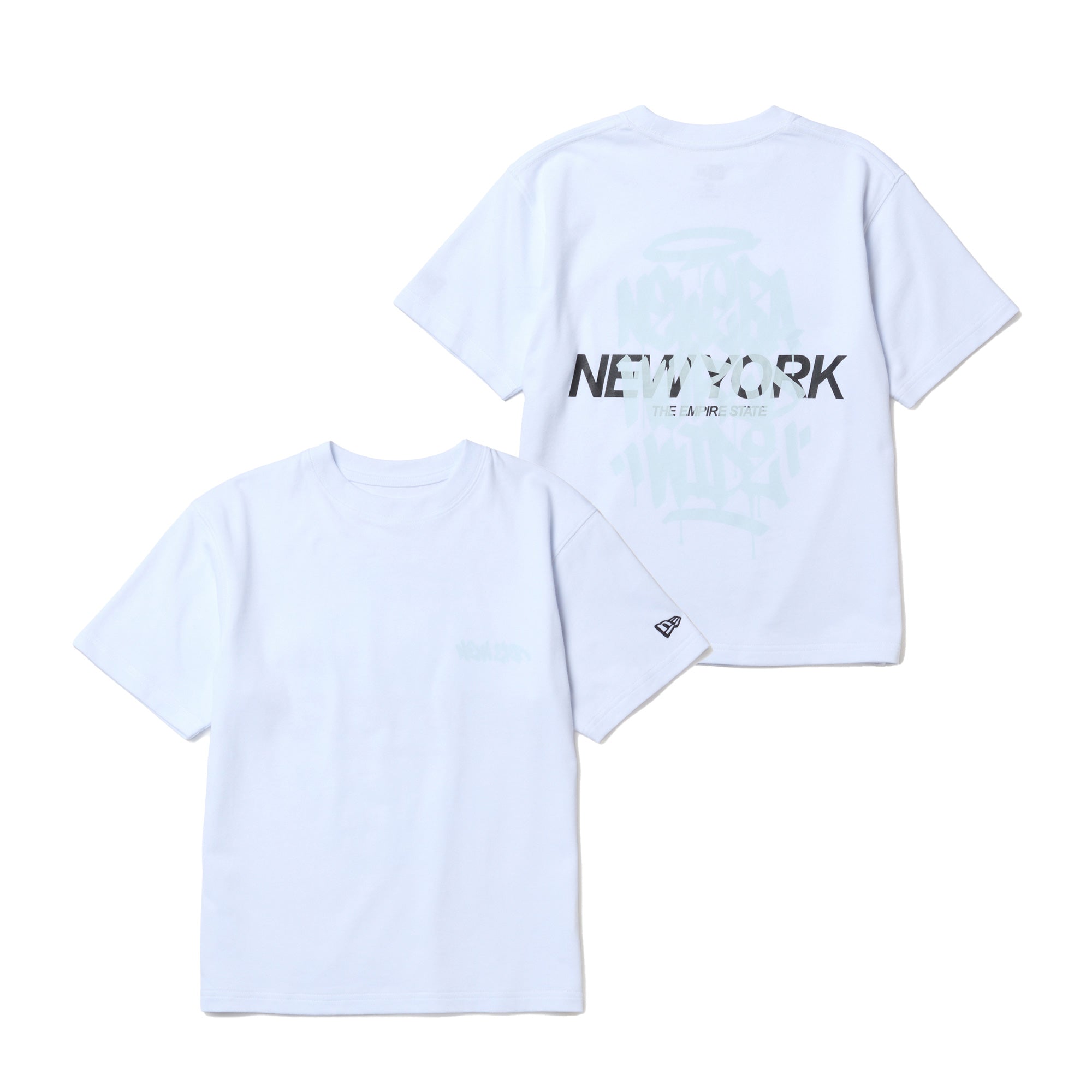キッズ Youth 半袖 コットン Tシャツ Tagging ホワイト