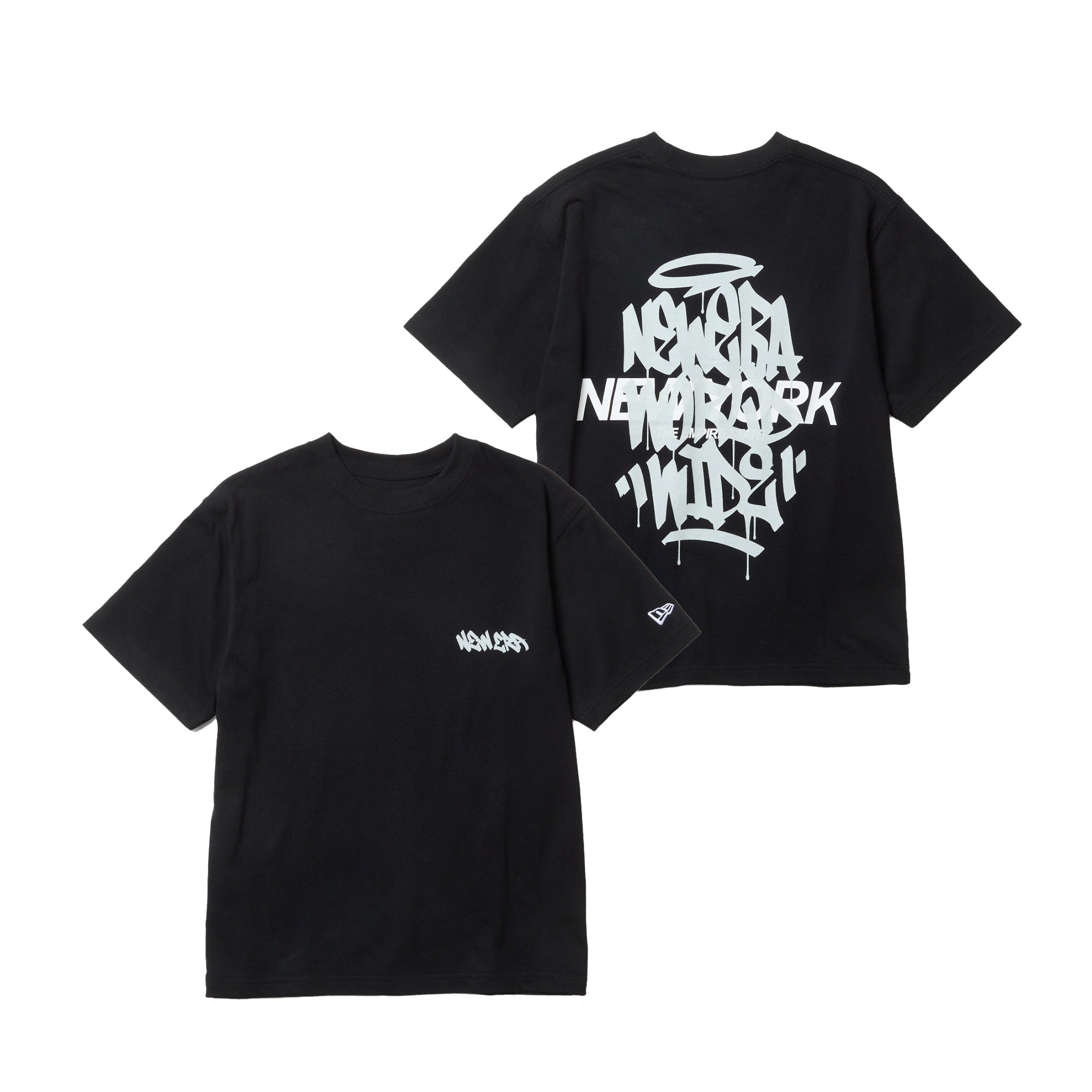 キッズ Youth 半袖 コットン Tシャツ Tagging ブラック