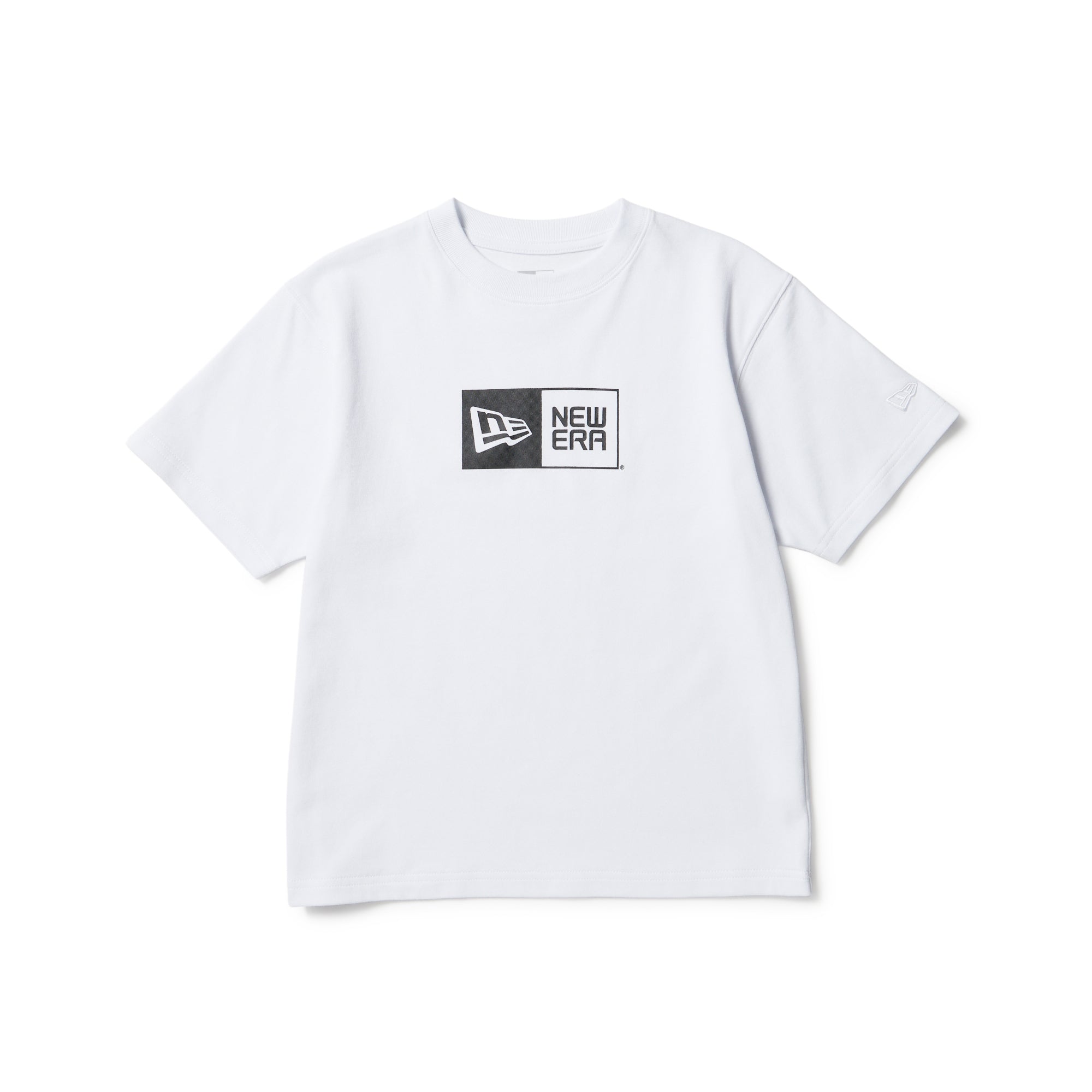 キッズ Youth 半袖 コットン Tシャツ Box Logo ホワイト