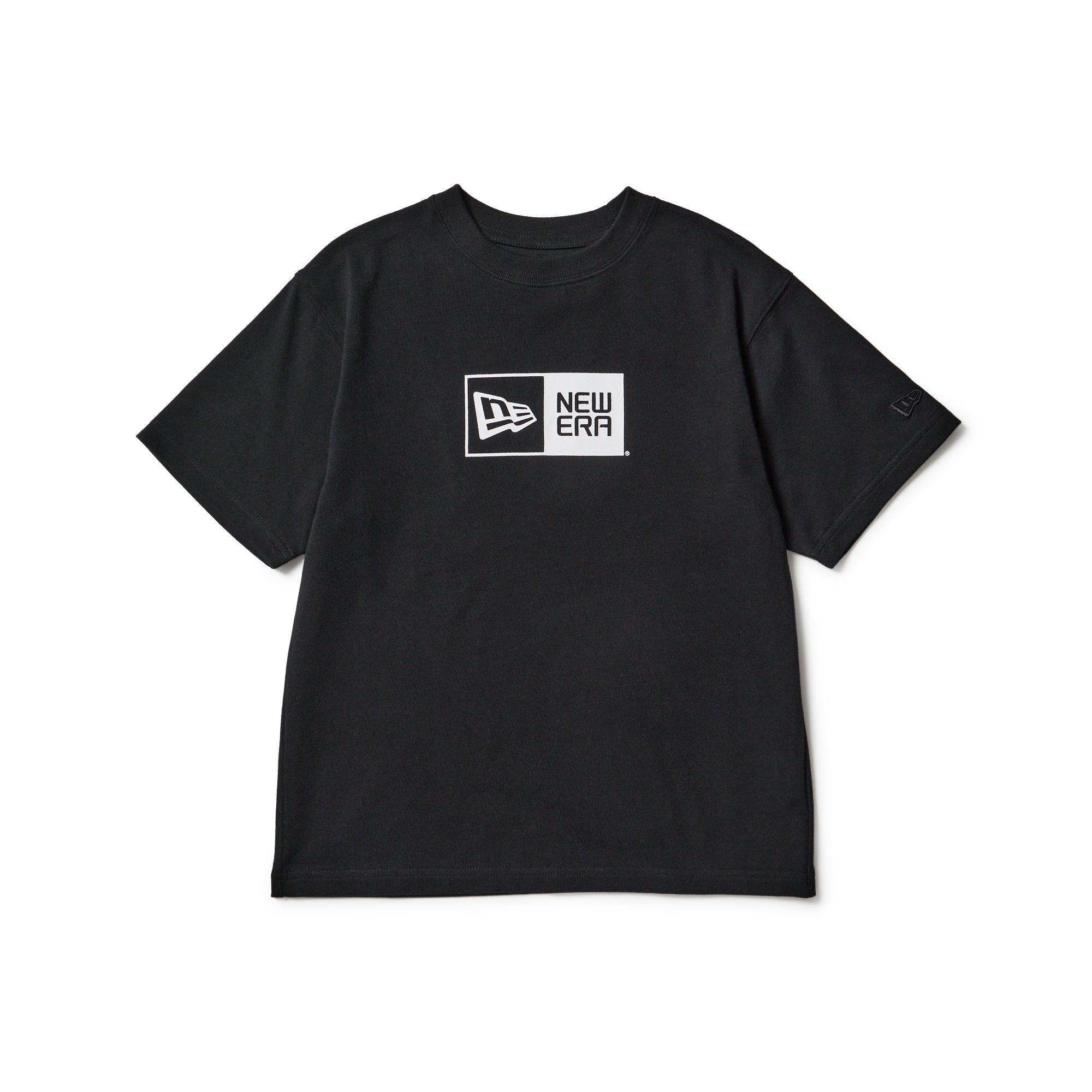 キッズ Youth 半袖 コットン Tシャツ Box Logo ブラック