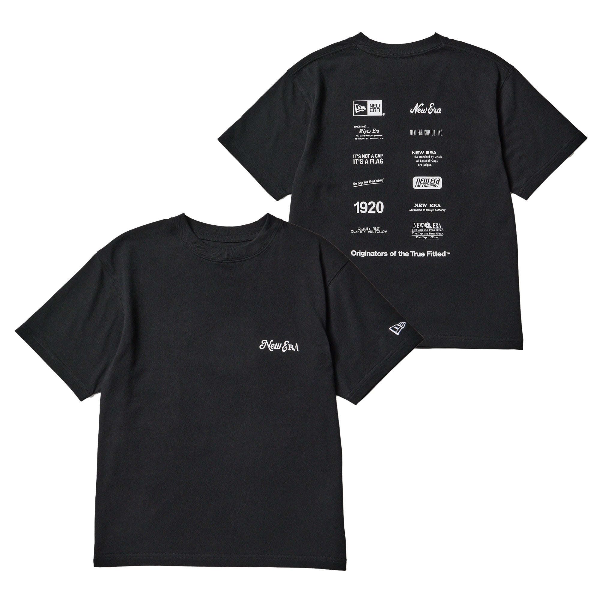 キッズ Youth 半袖 コットン Tシャツ Archive Logo ブラック