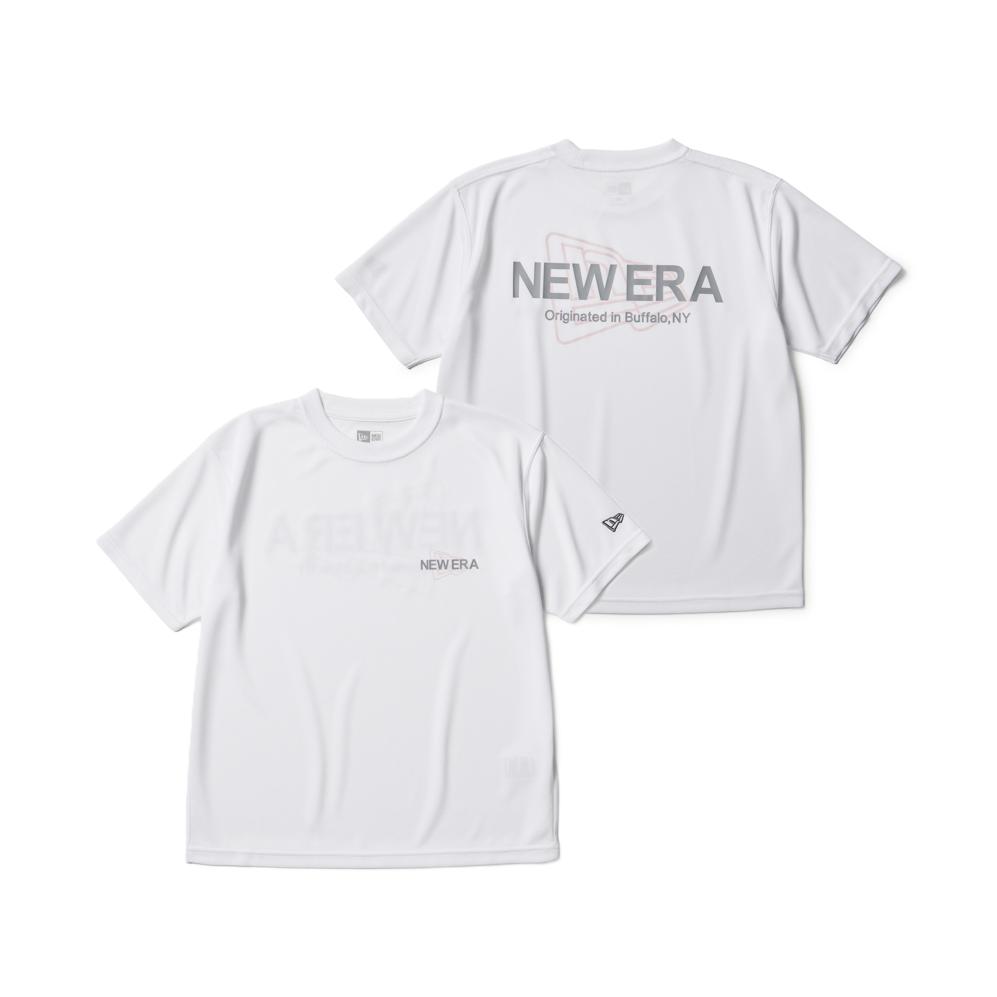 キッズ Youth 半袖 テック Tシャツ Buffalo Est. ホワイト