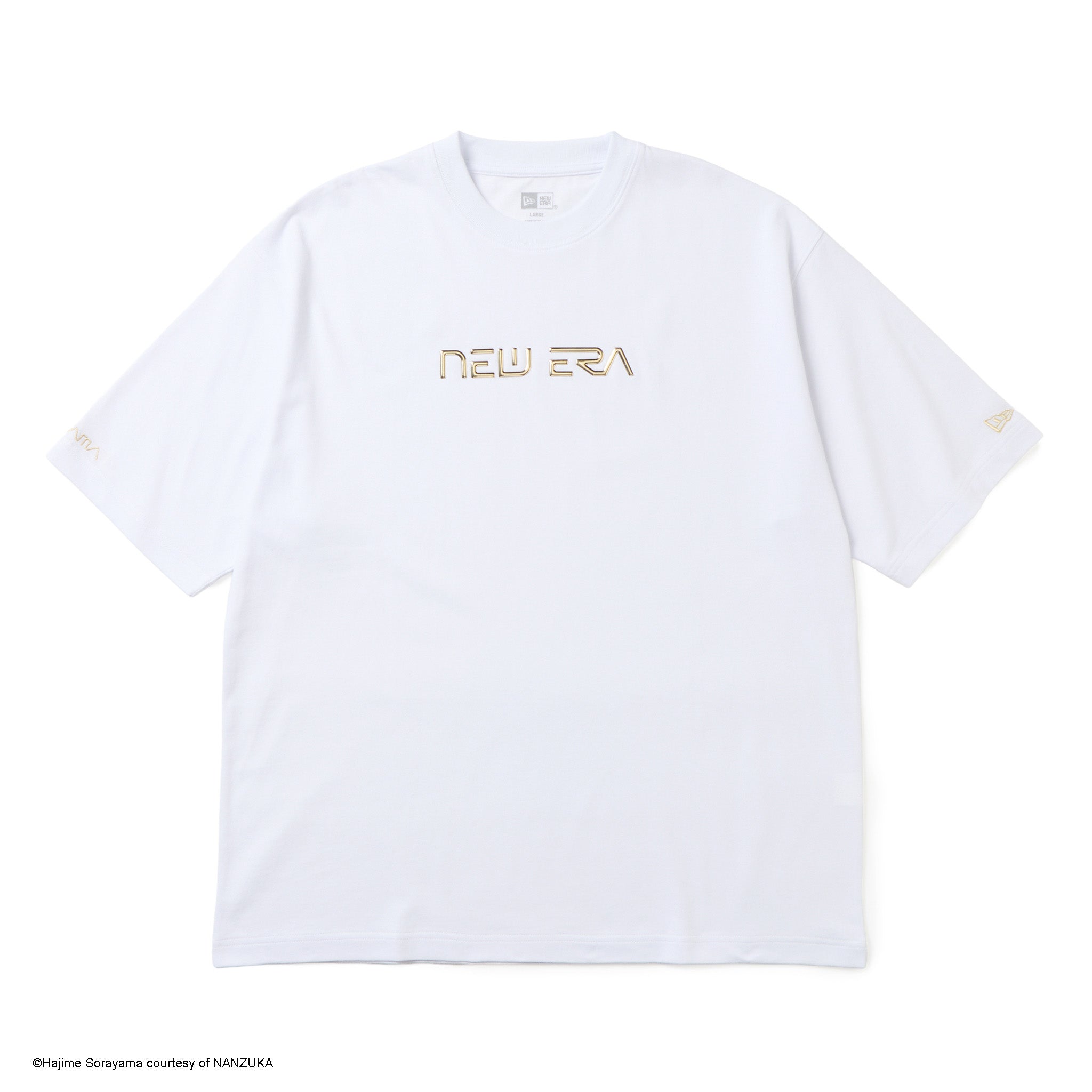 半袖 オーバーサイズド コットン Tシャツ HAJIME SORAYAMA TPUロゴ ホワイト