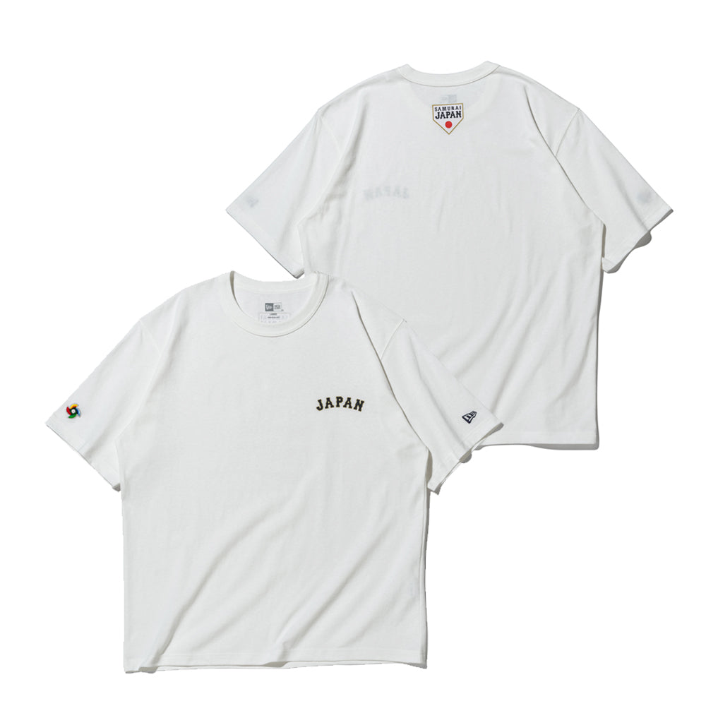 半袖 ウォッシュドコットン Tシャツ World Baseball Classic JAPAN オフホワイト