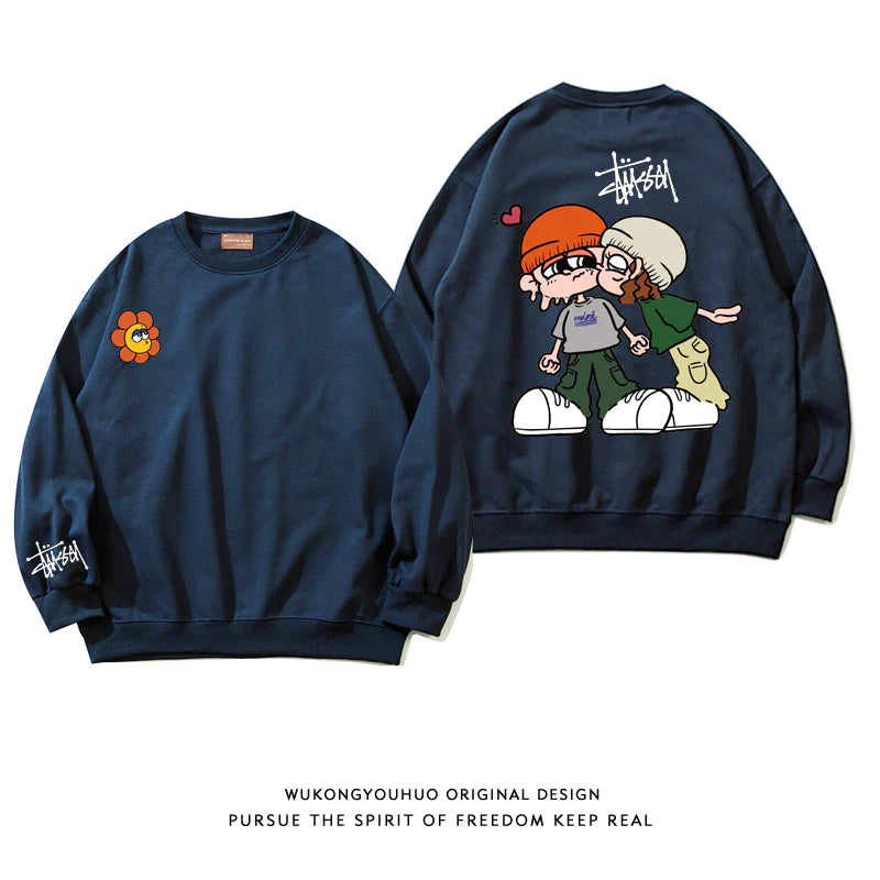 STUSSY couple print