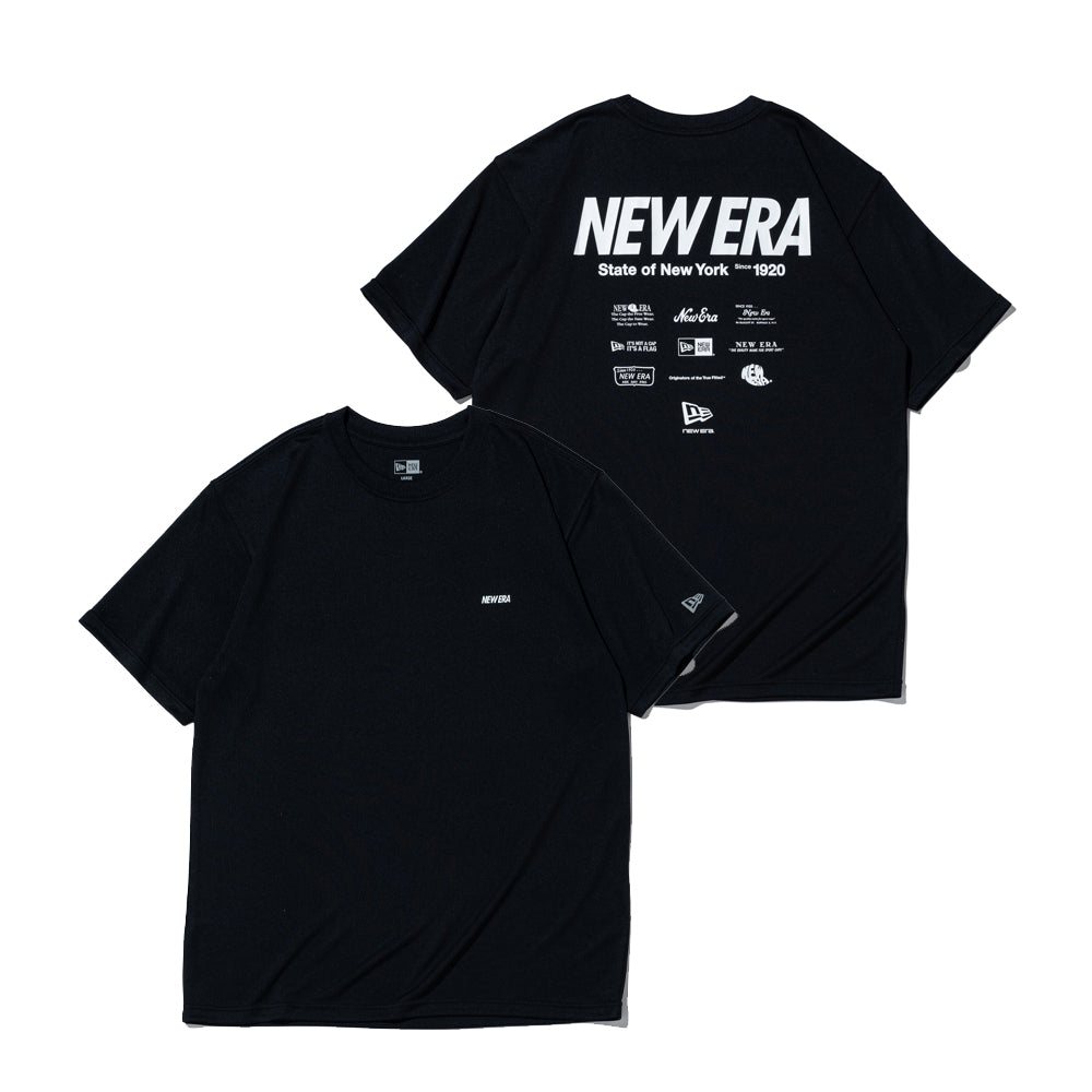 半袖 テック Tシャツ　Rear Archive ブラック レギュラーフィット | パフォーマンスアパレル