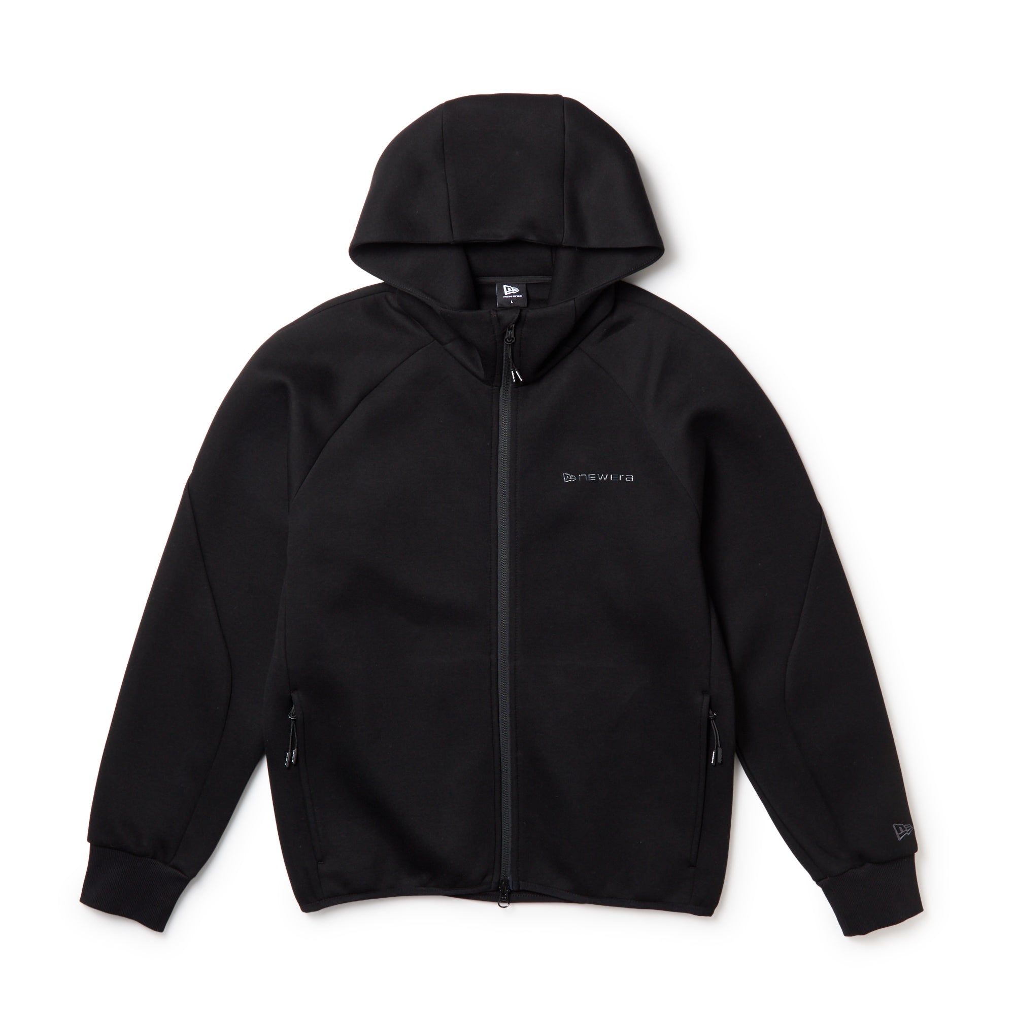 テック スウェット フルジップ フーディー Emboss Logo ブラック | ゴルフ
