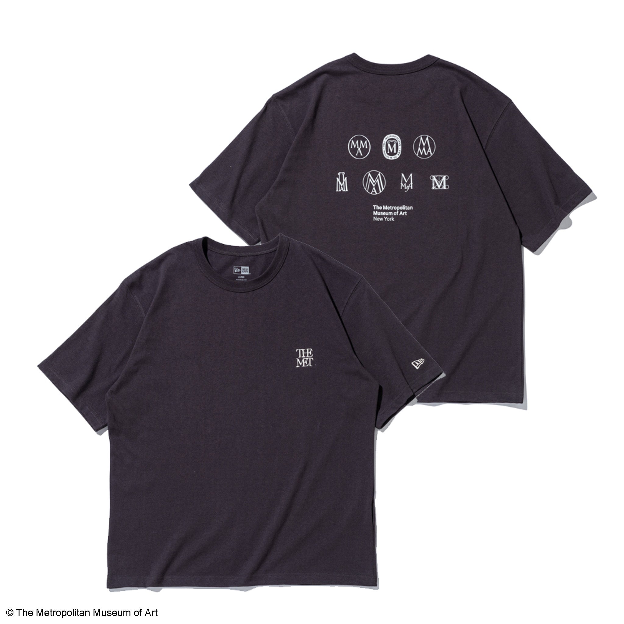 半袖 ウォッシュドコットン Tシャツ The Met スミクロ