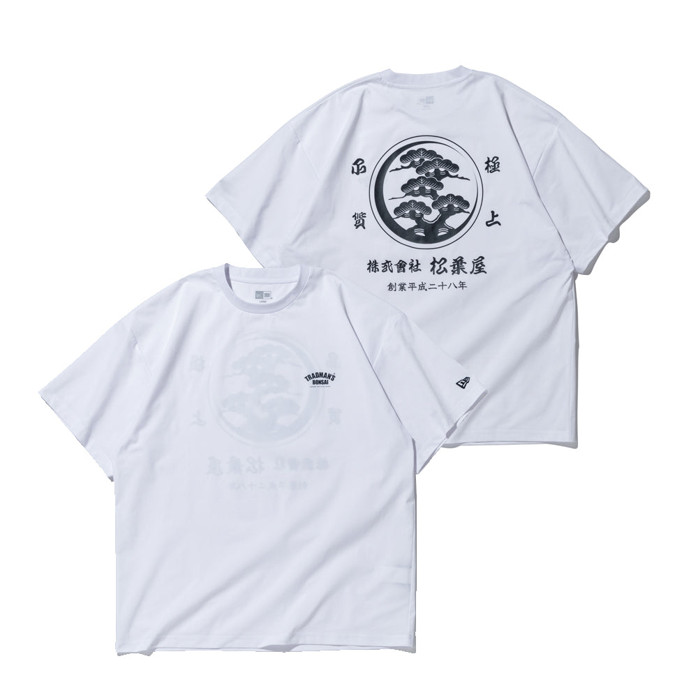 半袖 ユーティリティー オーバーサイズド Tシャツ TRADMAN’S BONSAI ホワイト