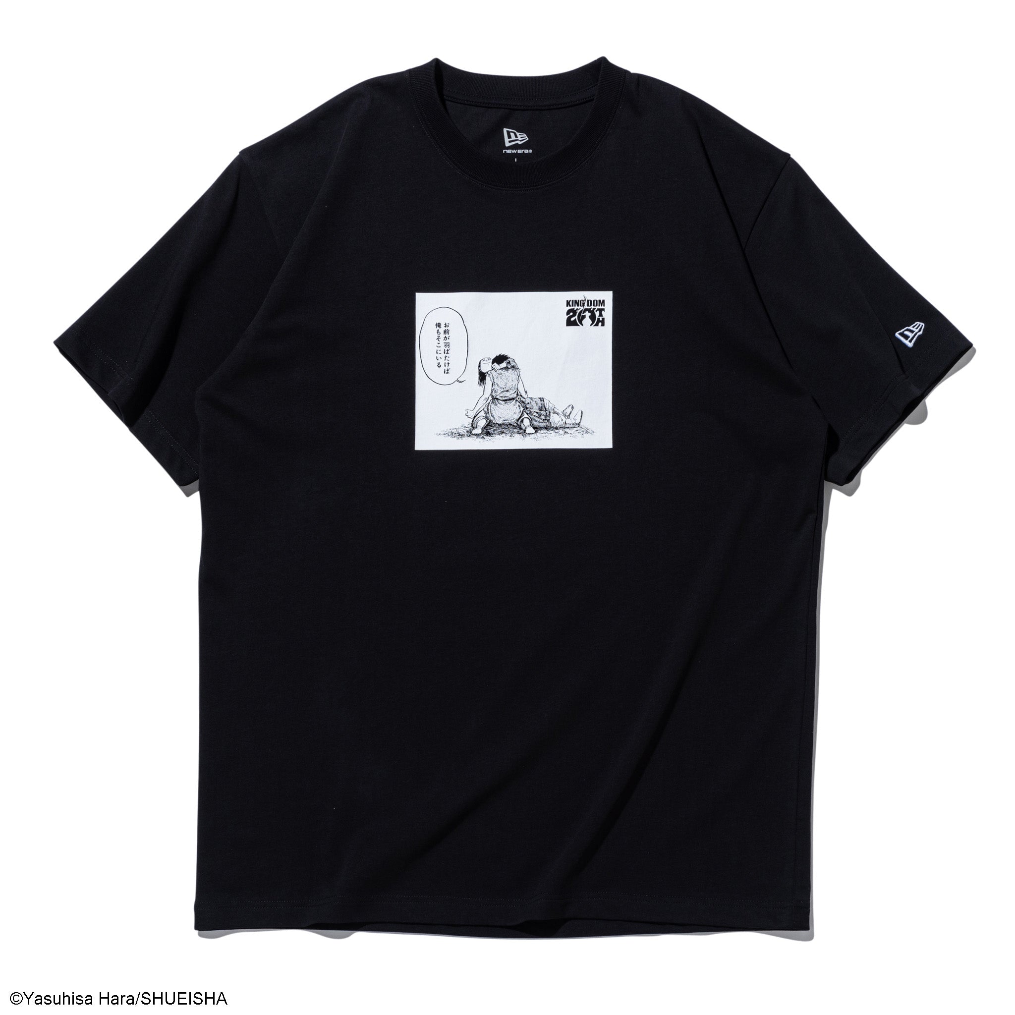 半袖 コットン Tシャツ KINGDOM 20TH キングダム 信 漂 ブラック レギュラーフィット