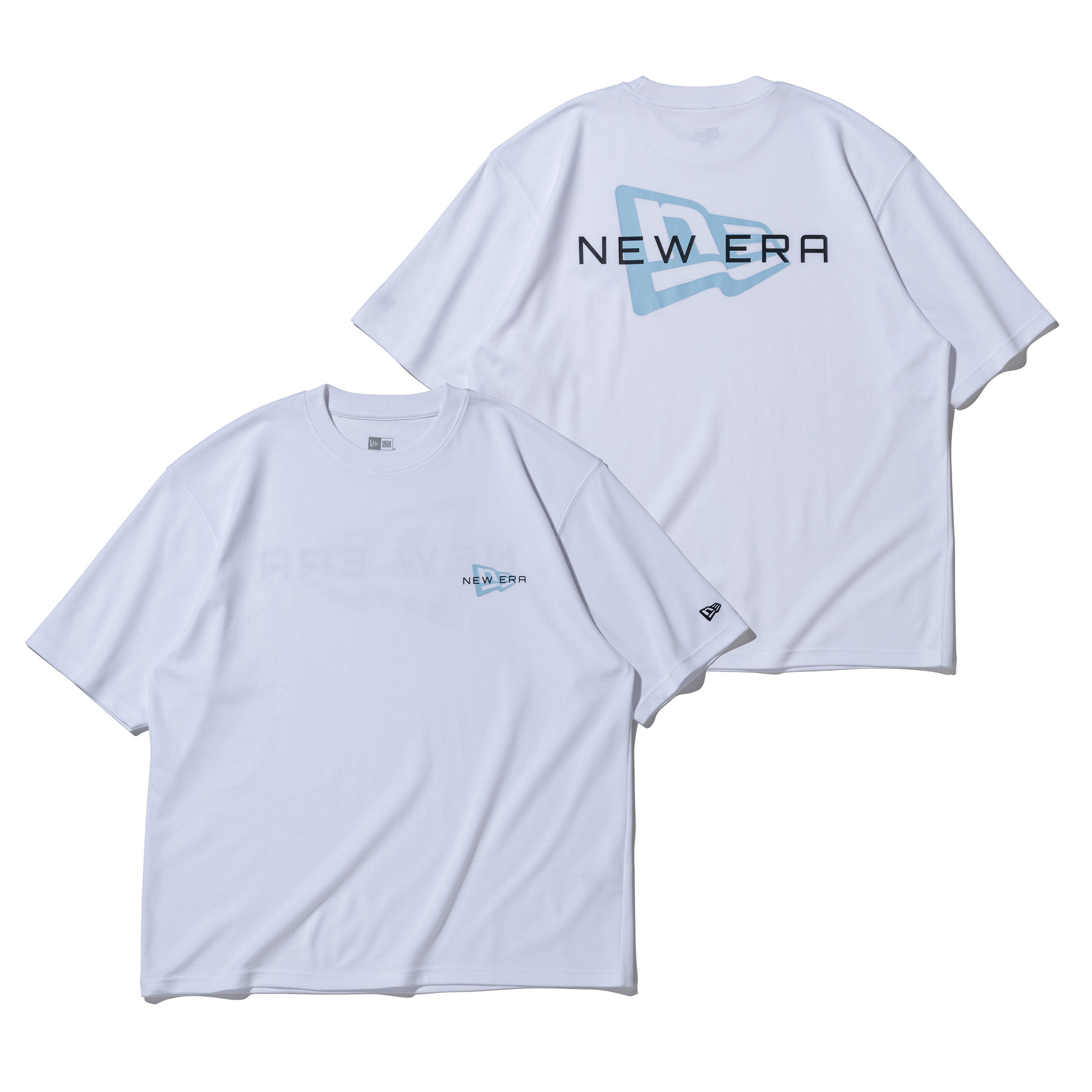 半袖 オーバーサイズド パフォーマンスTシャツ Slowup Logo  ホワイト/ブルー