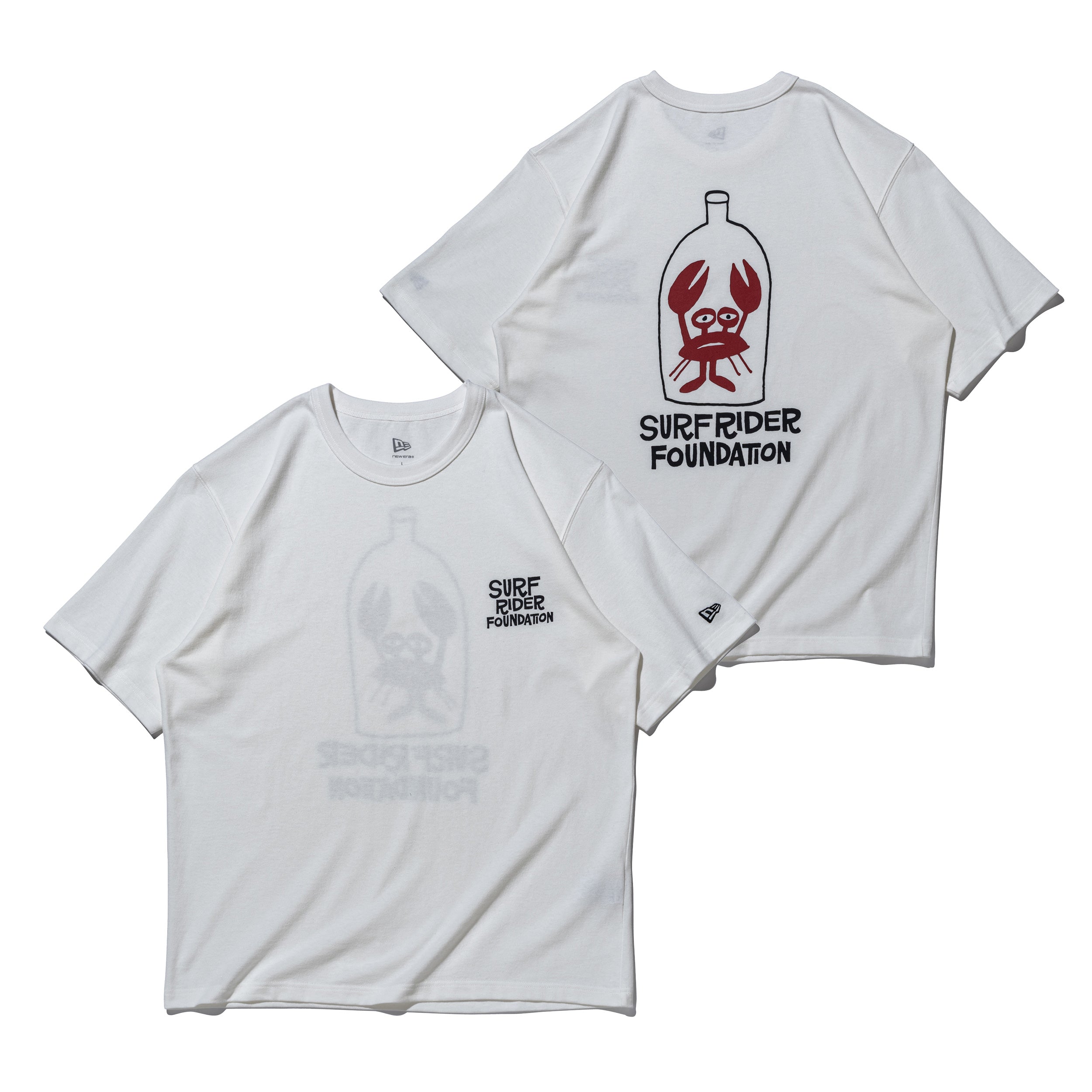 半袖 ウォッシュドコットン Tシャツ Surfrider Foundation YUSUKE HANAI クラブ オフホワイト