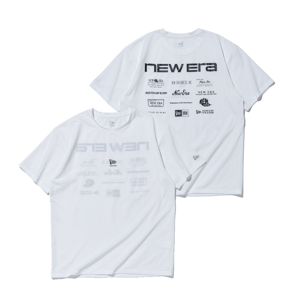 半袖 テックTシャツ アーカイブロゴ ホワイト | パフォーマンスアパレル ランニング