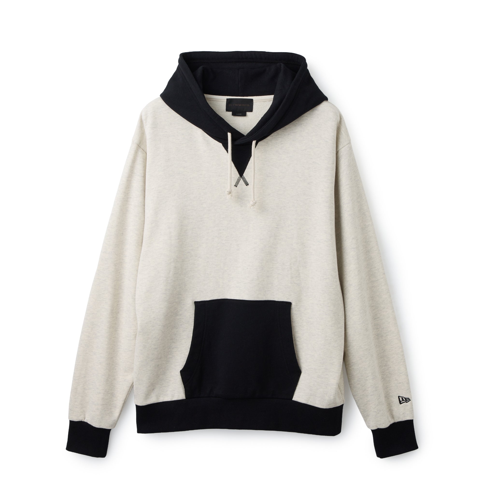 裏毛 スウェット 2-Tone プルオーバー フーディー BLACK LABEL FW26 オフホワイト