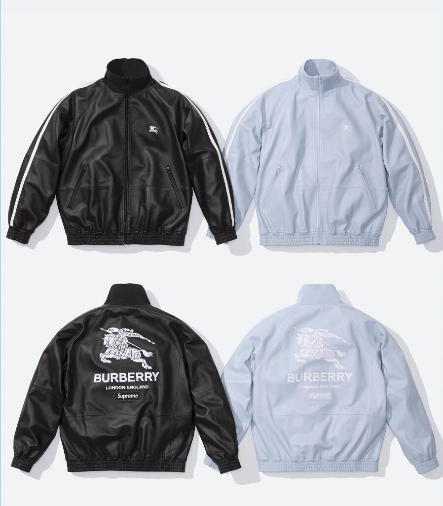 Supreme X Burberry Leather Track