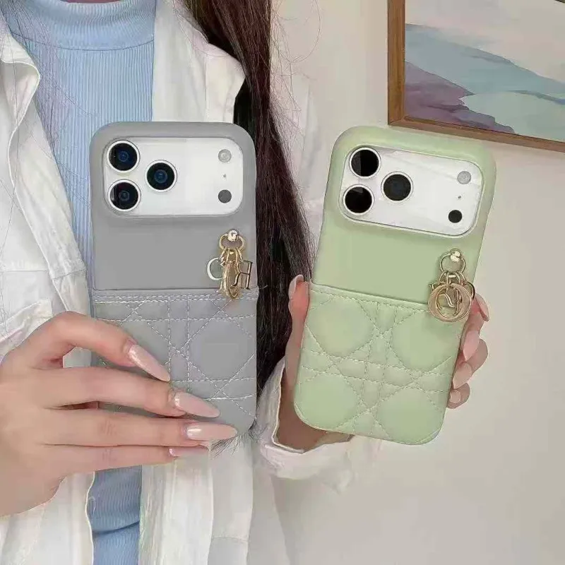 おすすめ 気質満点 フェミニン 金属飾り カード収納 ファッション  スマホケース
