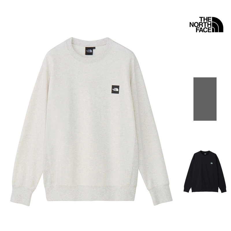 2025 春夏 新作 ザ・ノース・フェイス THE NORTH FACE ヘザー ロゴ クルー HEATHER LOGO CREW スウェット トップス NT12334 メンズ