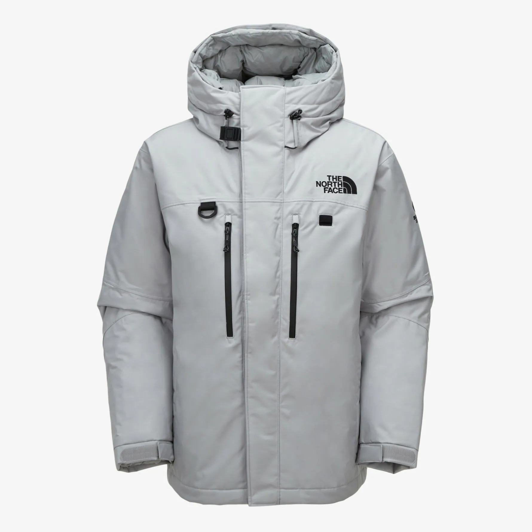 [数量限定]THE NORTH FACE ヒマラヤン フーデッド ダウンジャケット グレー NJ2YN50C