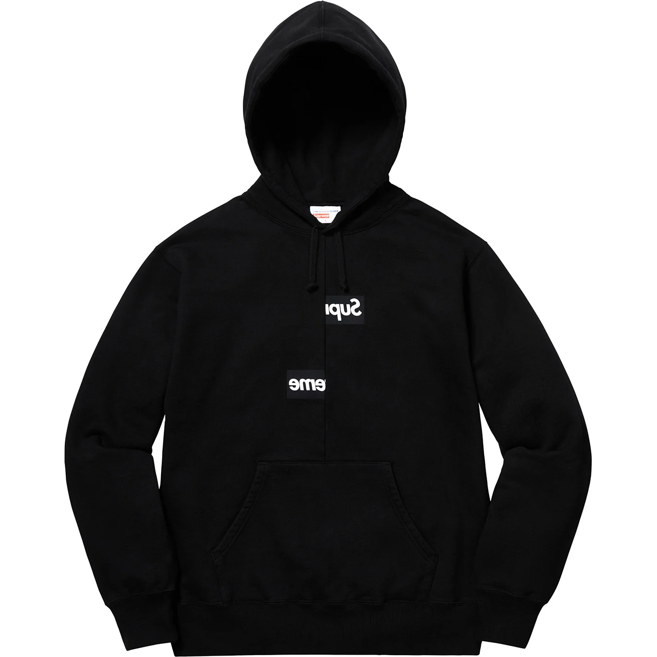 Supreme®/Comme des Garçons SHIRT® Split Box Logo Hooded Sweatshirt