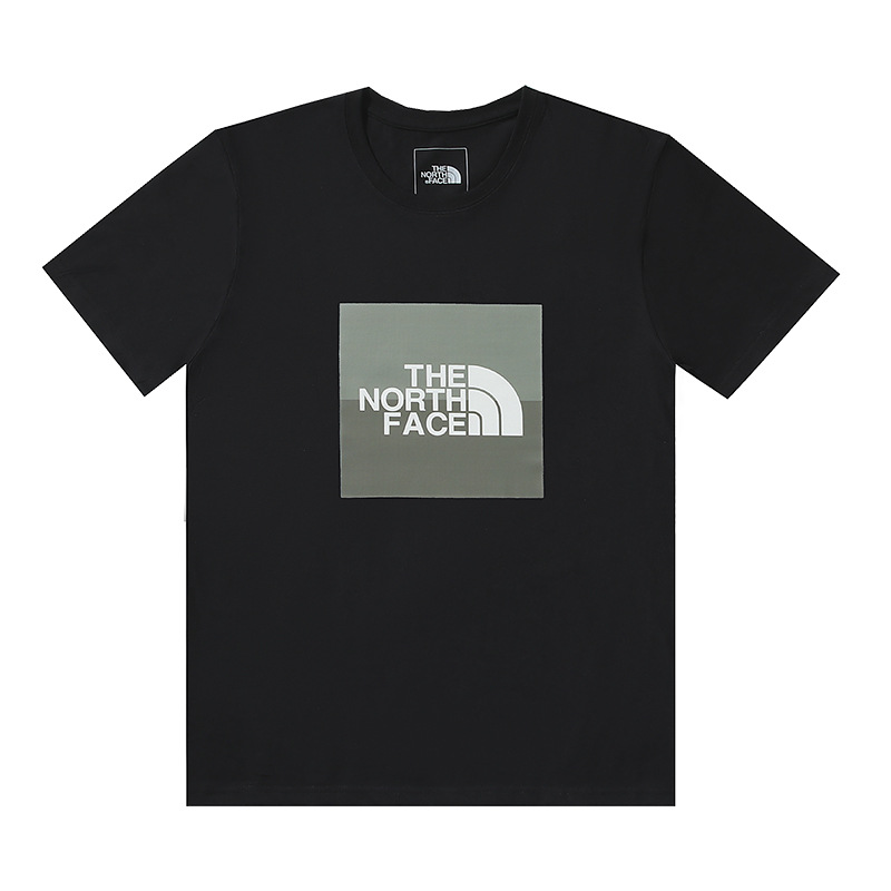 The North Face square logo tee