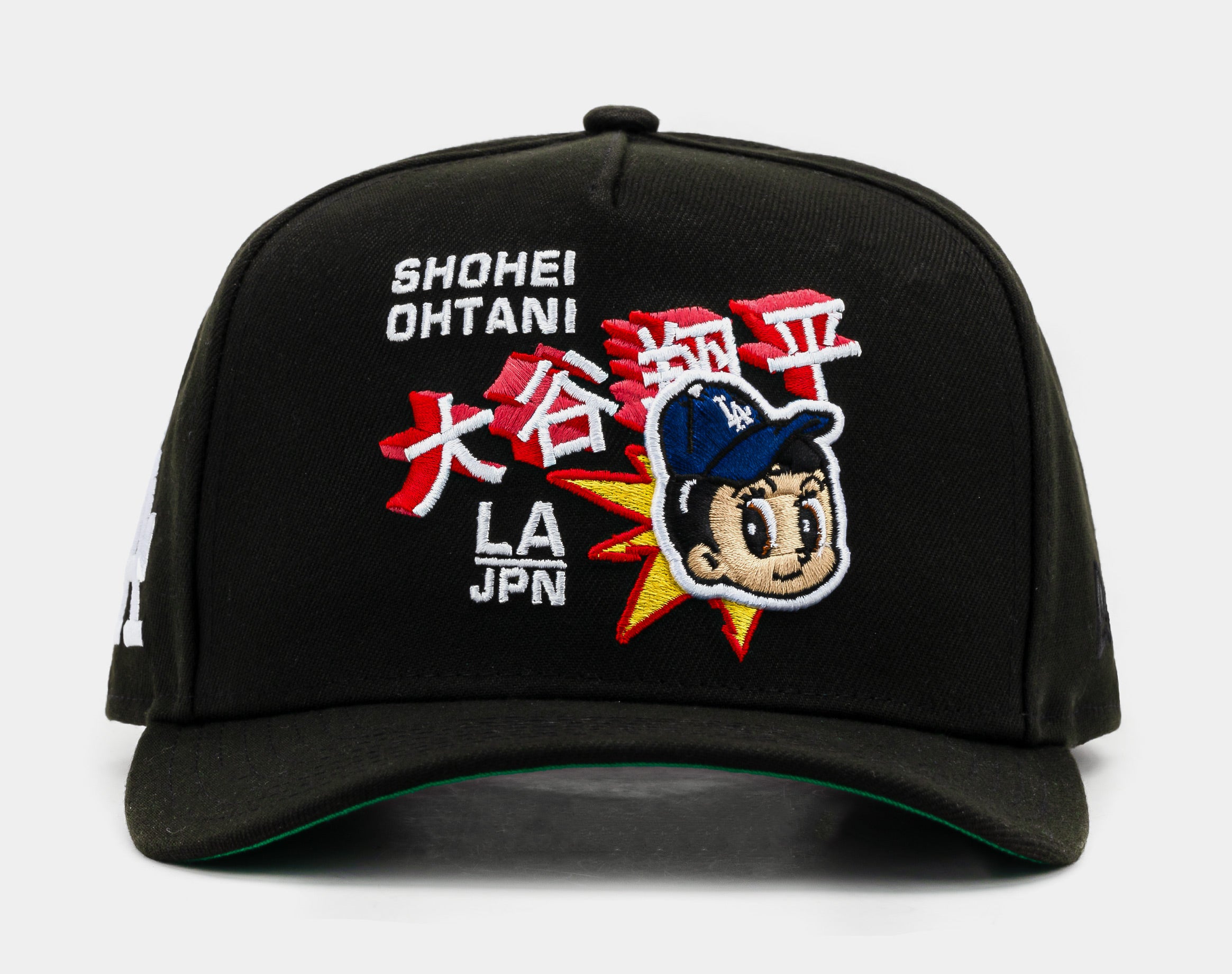 Shoe Palace Exclusive Los Angeles Dodgers Shohei Ohtani 950AF Snapback Mens Hat (Black)