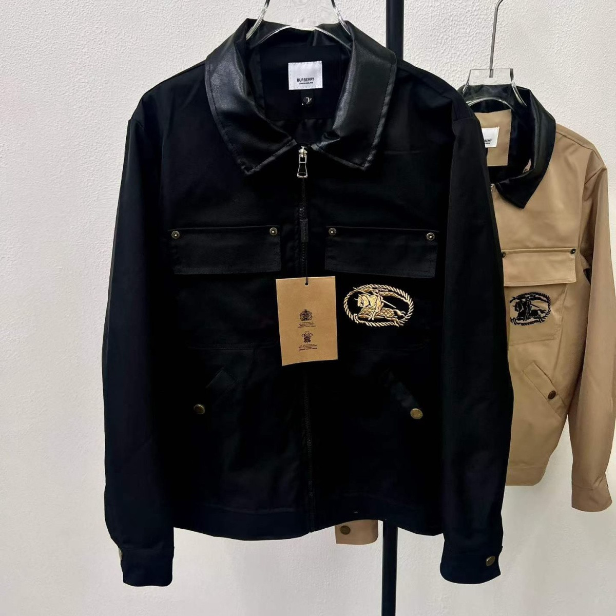 『M-4XL』ヴィンテージターンダウンカラー ワークジャケット しっかりしたシルエット デイリー通勤