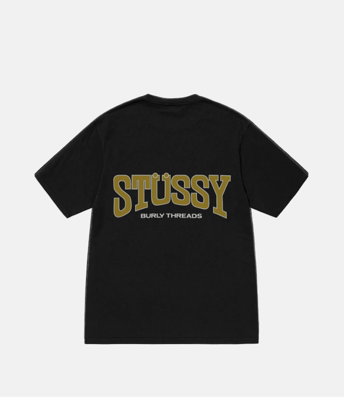 【期間限定割引価格】BURLY THREADS TEE PIGMENT DYED