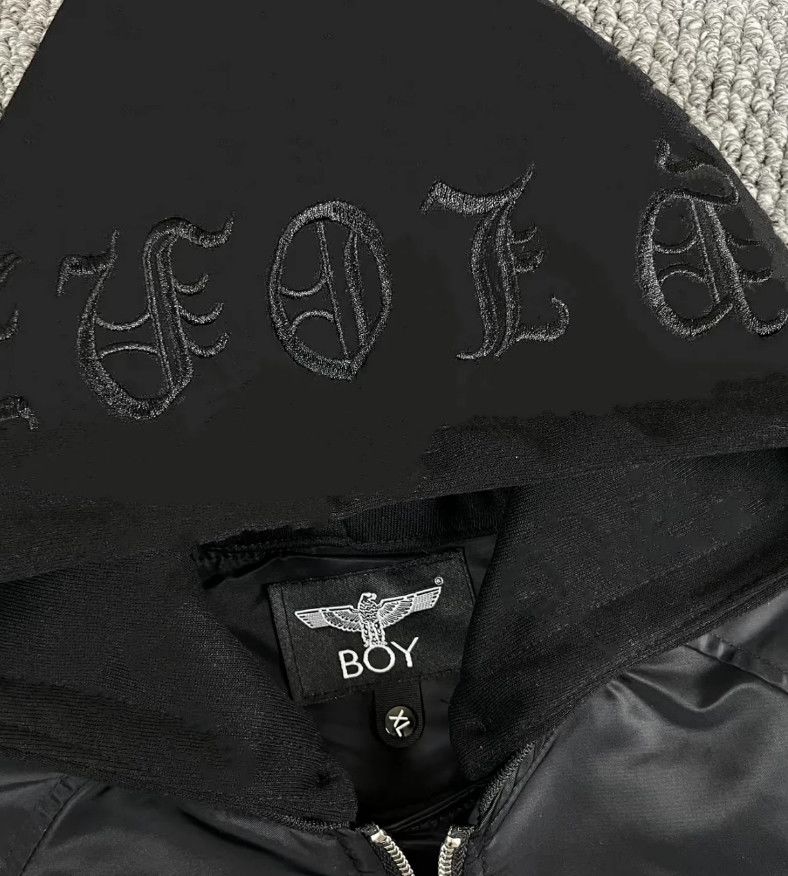 2025年秋冬新作 コットン裏地刺繍入りベースボールジャケット カップル、男女兼用 ゆったりフード付きジャケット
