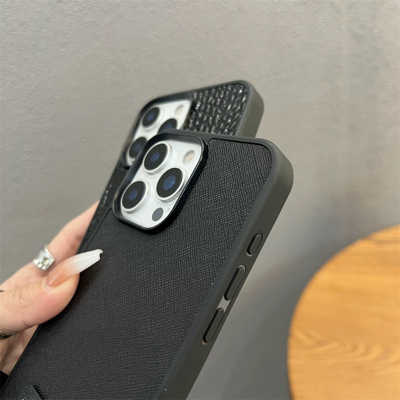 高級レザーiPhoneケース、ミニマリストトレンドブランド