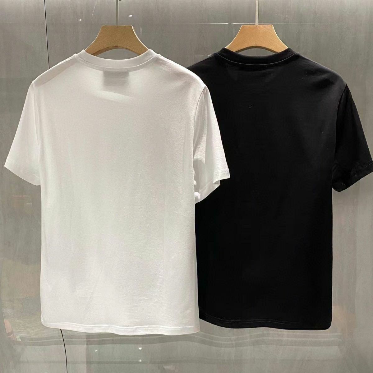 【S-5XL】人気急上昇 ファッション ラウンドネック アルファベット 半袖 目立つ 売れ筋  Tシャツ