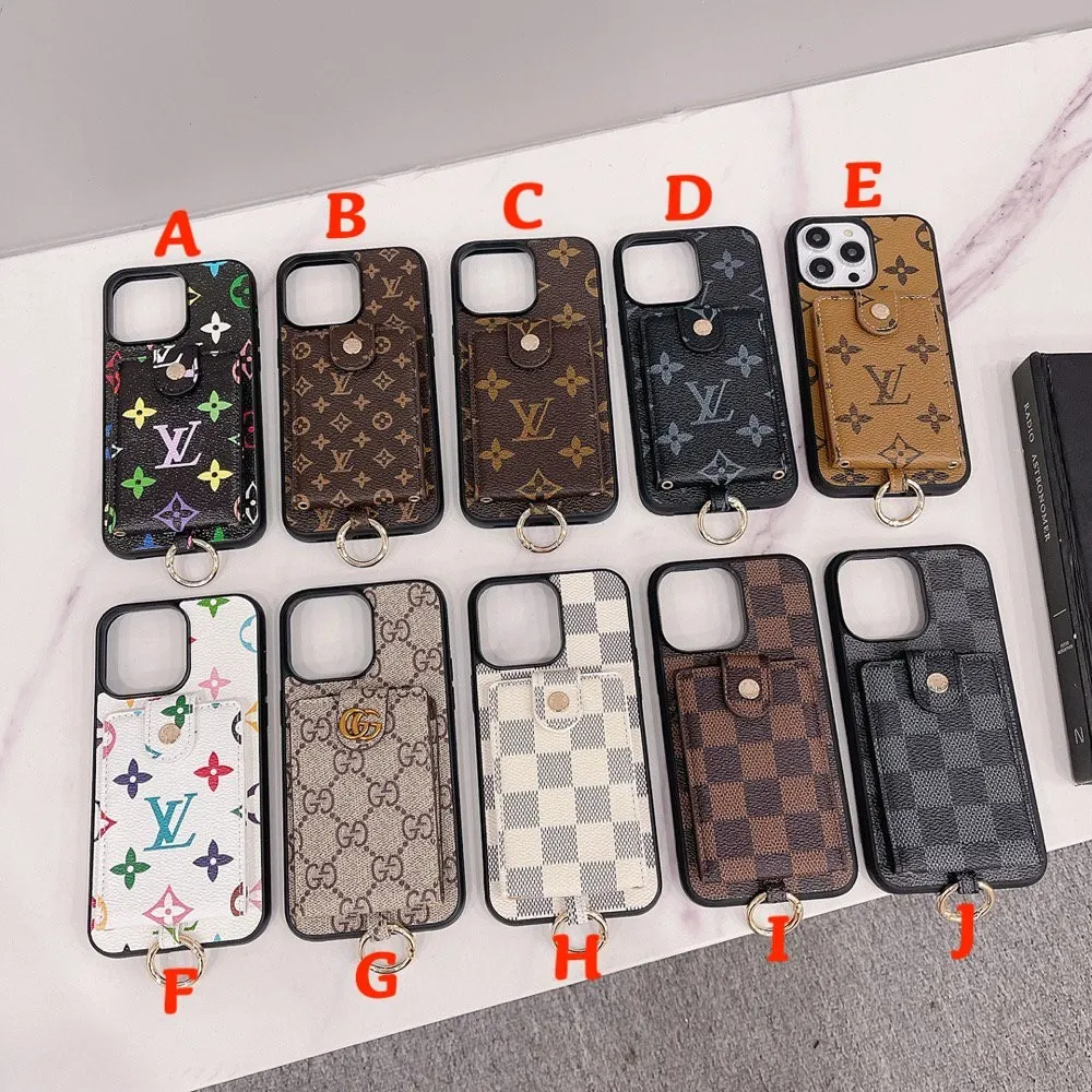 高級感のあるテンペラメント ファッションレザー スマホケース