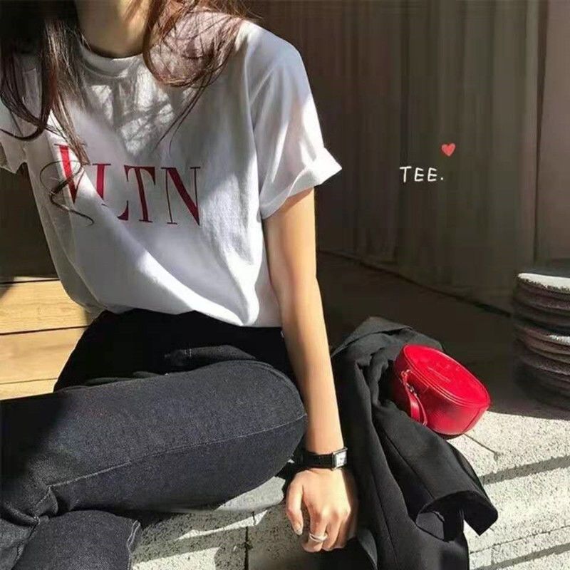 夏 新作 超人気 無地 カジュアル 合わせやすい 着心地いい コットン製 ゆるリラックス 半袖 Ｔシャツ