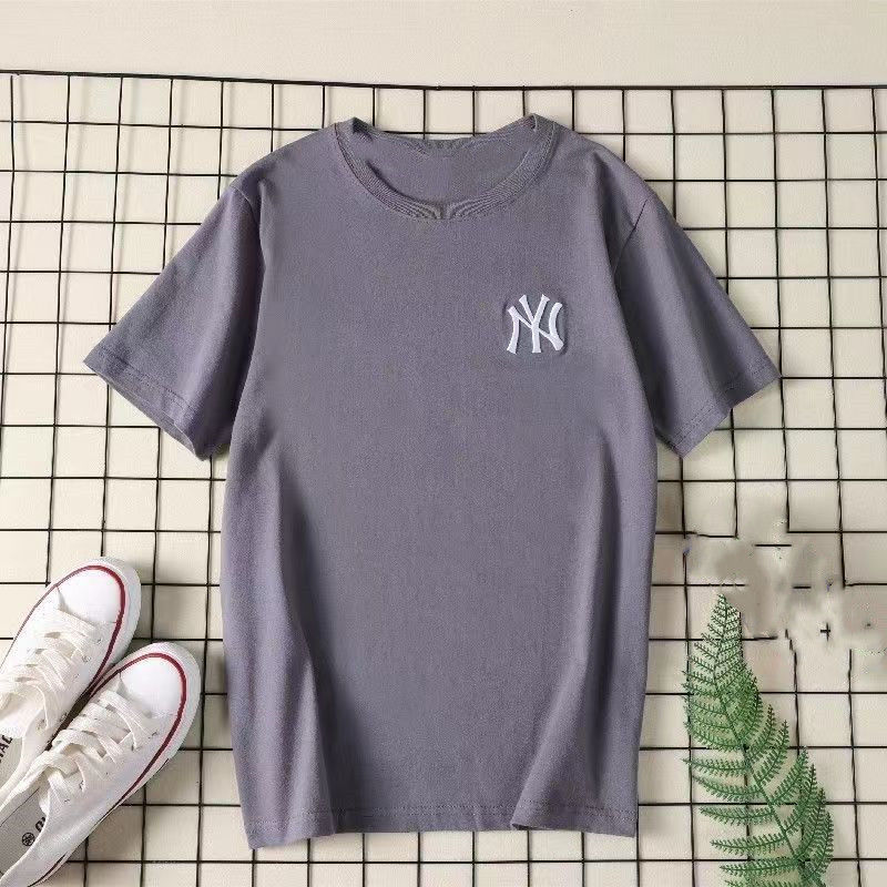好感度100％  合わせやすい ゆったり シンプル 無地 アルファベット オーバーサイズ 男女限らず Ｔシャツ
