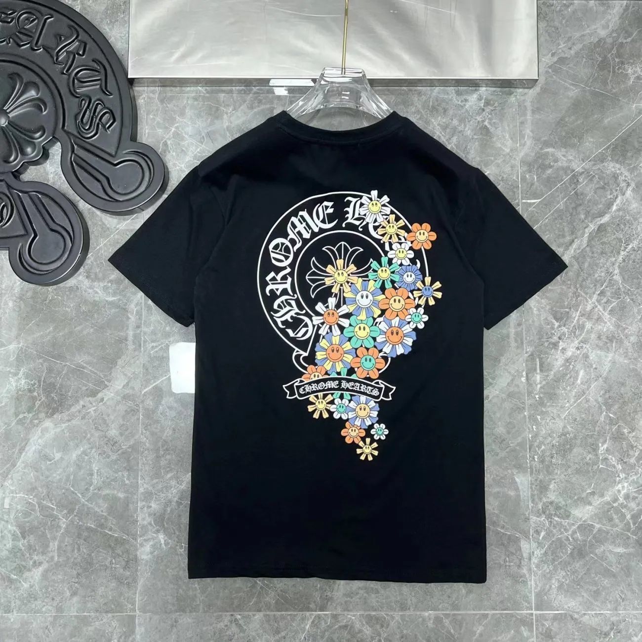 トレンド カッコイイ 合わせやすい カジュアル ラウンドネック 半袖 Tシャツ