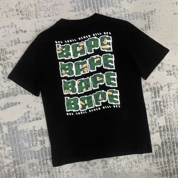 着回し力抜群 新作 着心地いい デザイン満点 カートゥーンプリント ゆったり 無地 Tシャツ