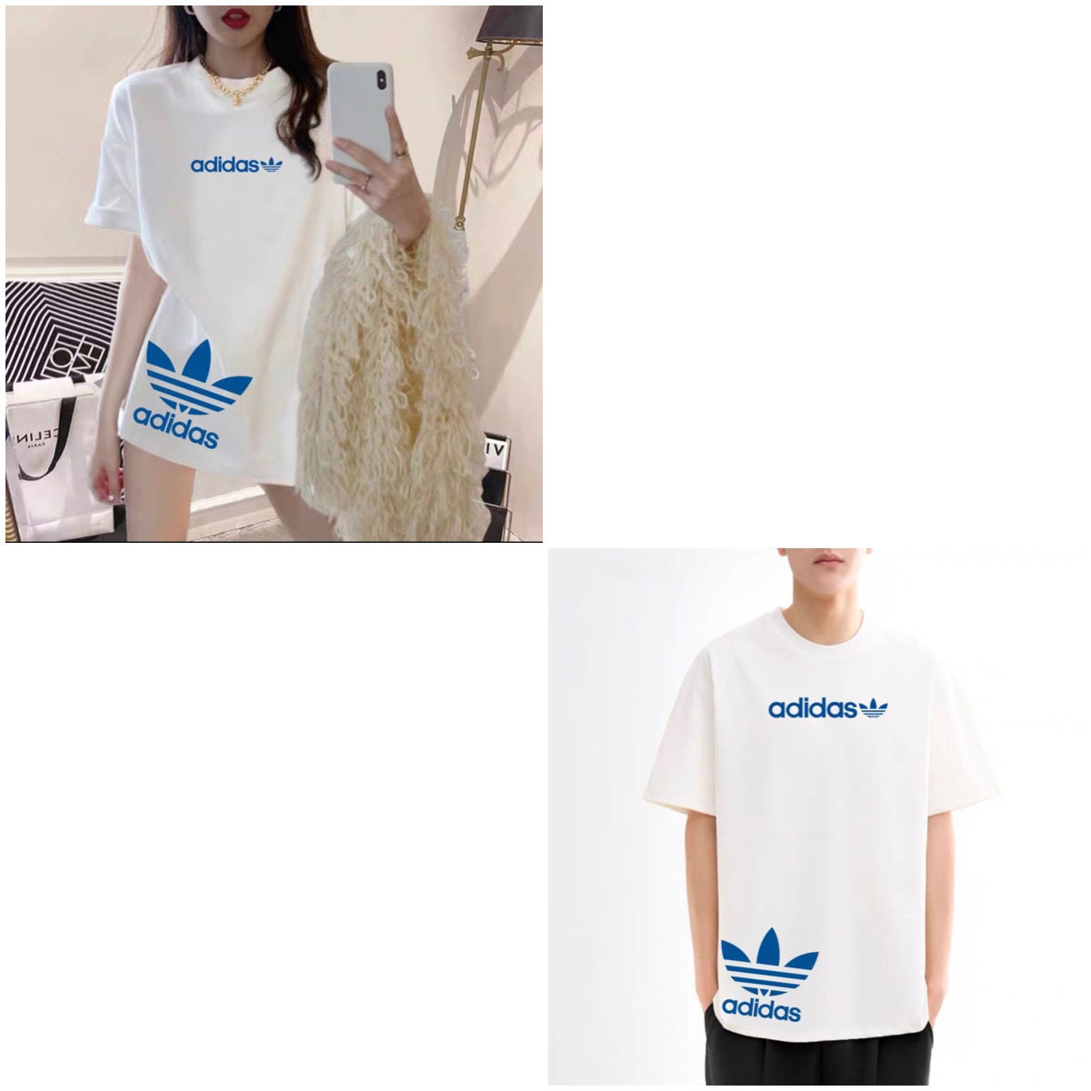 トレンド カジュアル 男女兼用 ルーズ 合わせやすい オーバーサイズ 半袖 Tシャツ