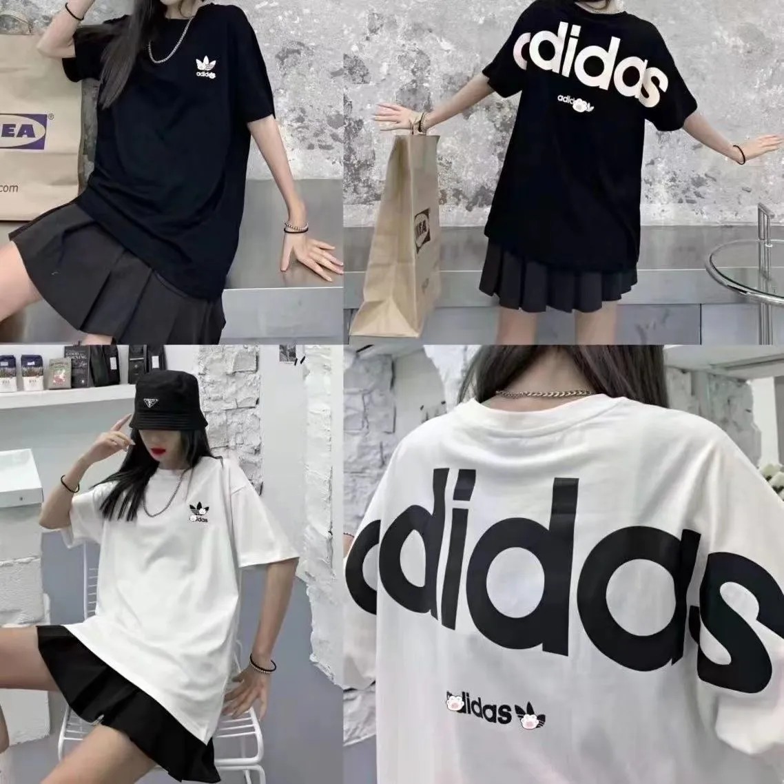 定番 シンプル 着心地良い ディリー  アルファベット合わせやすい 着痩せ 半袖 Tシャツ