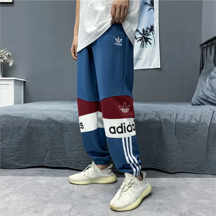 『M-3XL』手放せない! 履きやすい 合わせやすい カジュアル 人気 トレンド アルファベット 長ズボン