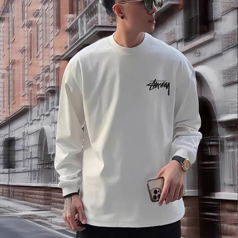 『S-2XL』人気爆発中 存在感 柔らかい スタイリッシュ トレンド リラックス 長袖 Tシャツ
